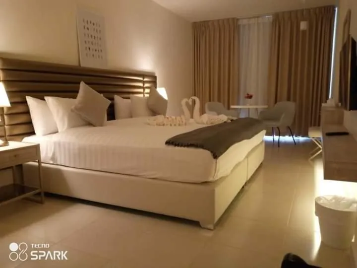 Bed in Sea view hotel