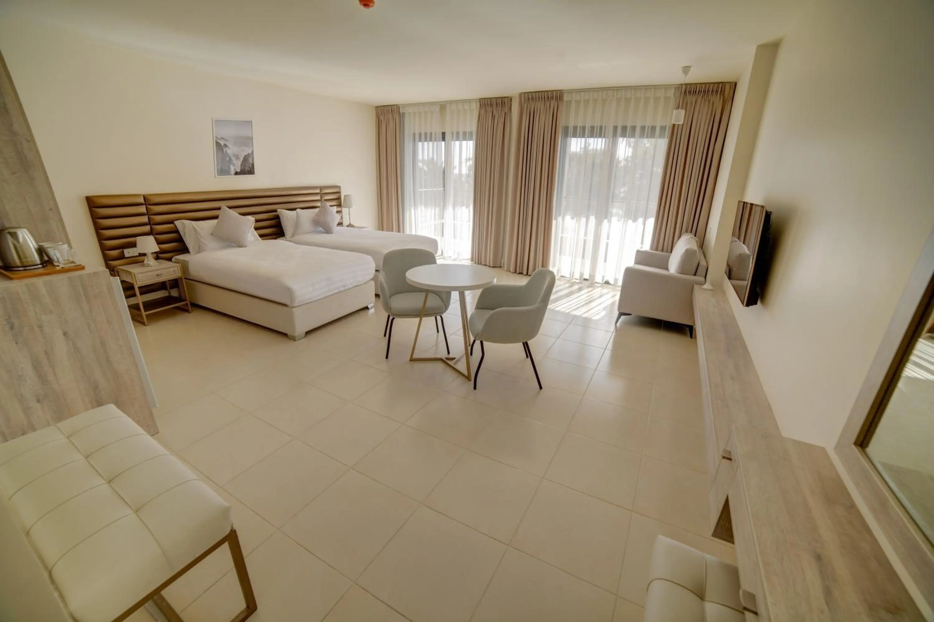 Photo of the whole room, Bed in Sea view hotel