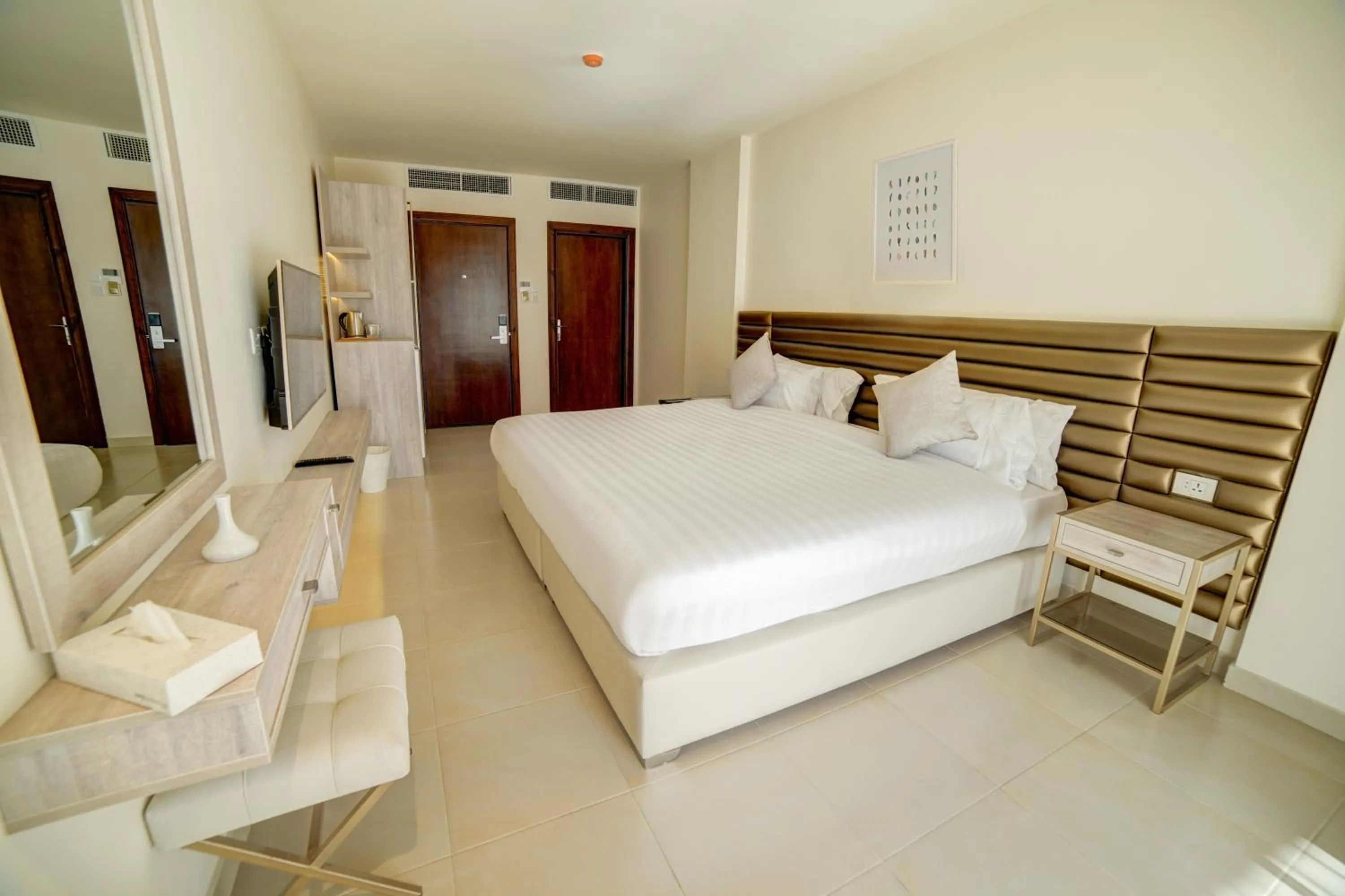 Bed in Sea view hotel