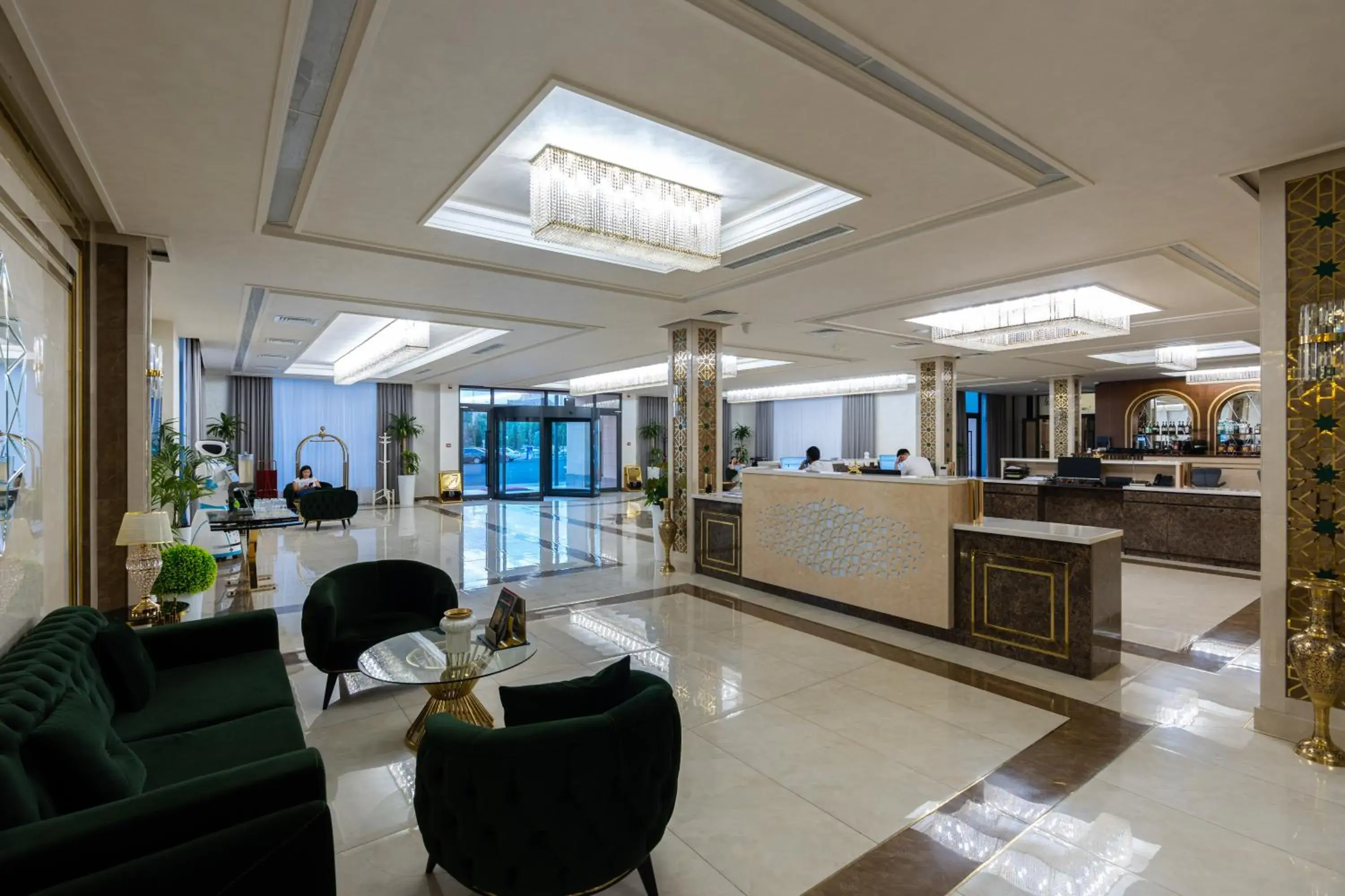 Lobby or reception in Hotel Inspira-S Tashkent Lobby or reception in Hotel Inspira-S Tashkent