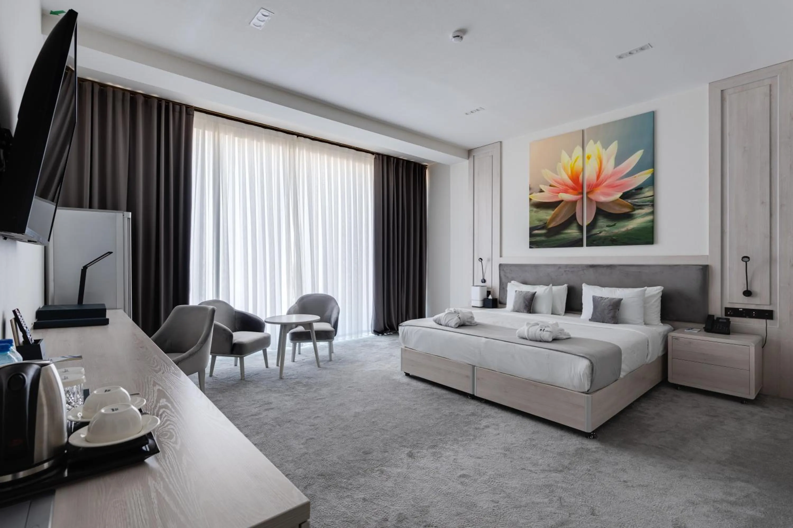 Bed in Hotel Inspira-S Tashkent