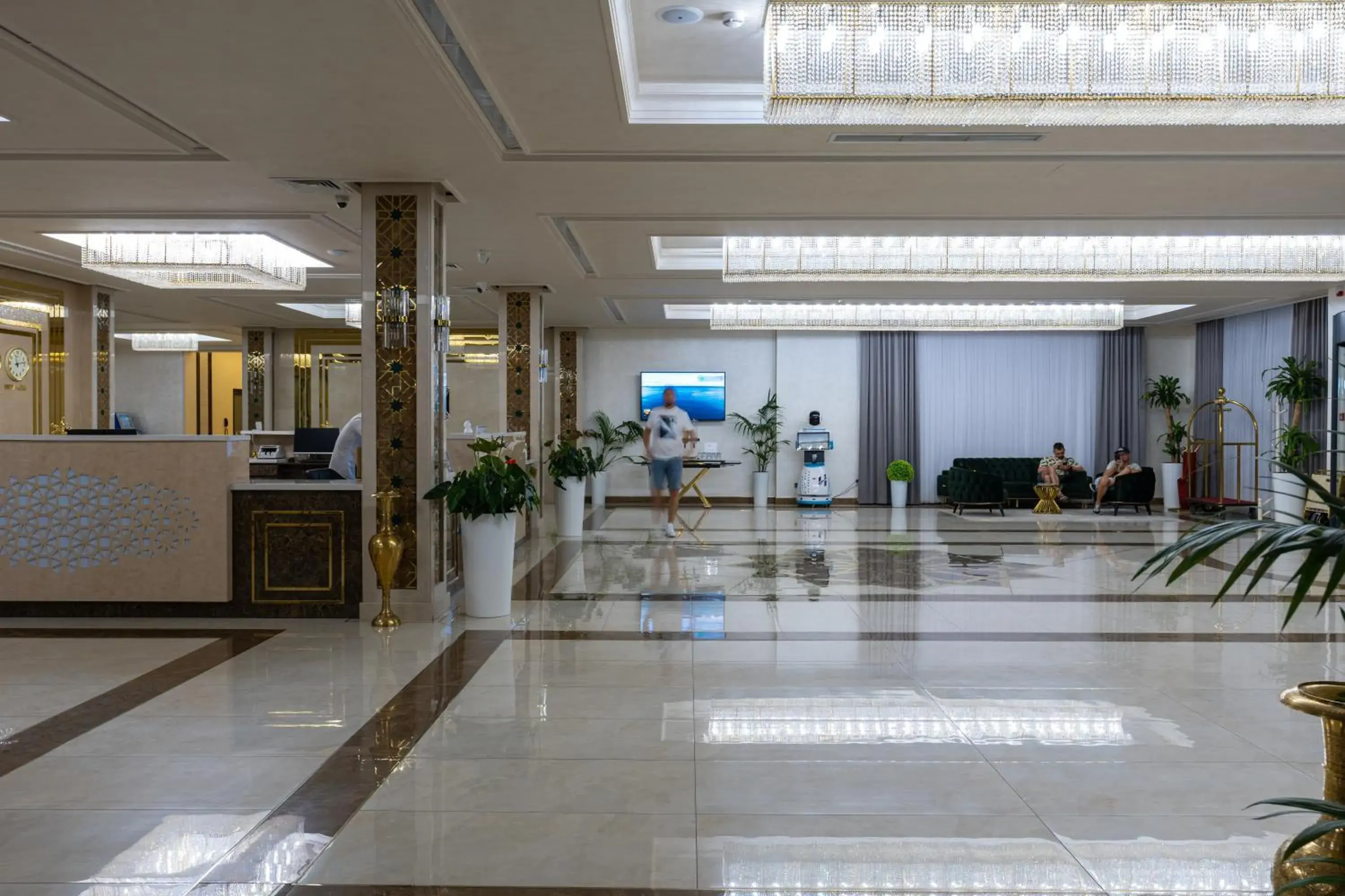 Lobby or reception in Hotel Inspira-S Tashkent Lobby or reception in Hotel Inspira-S Tashkent