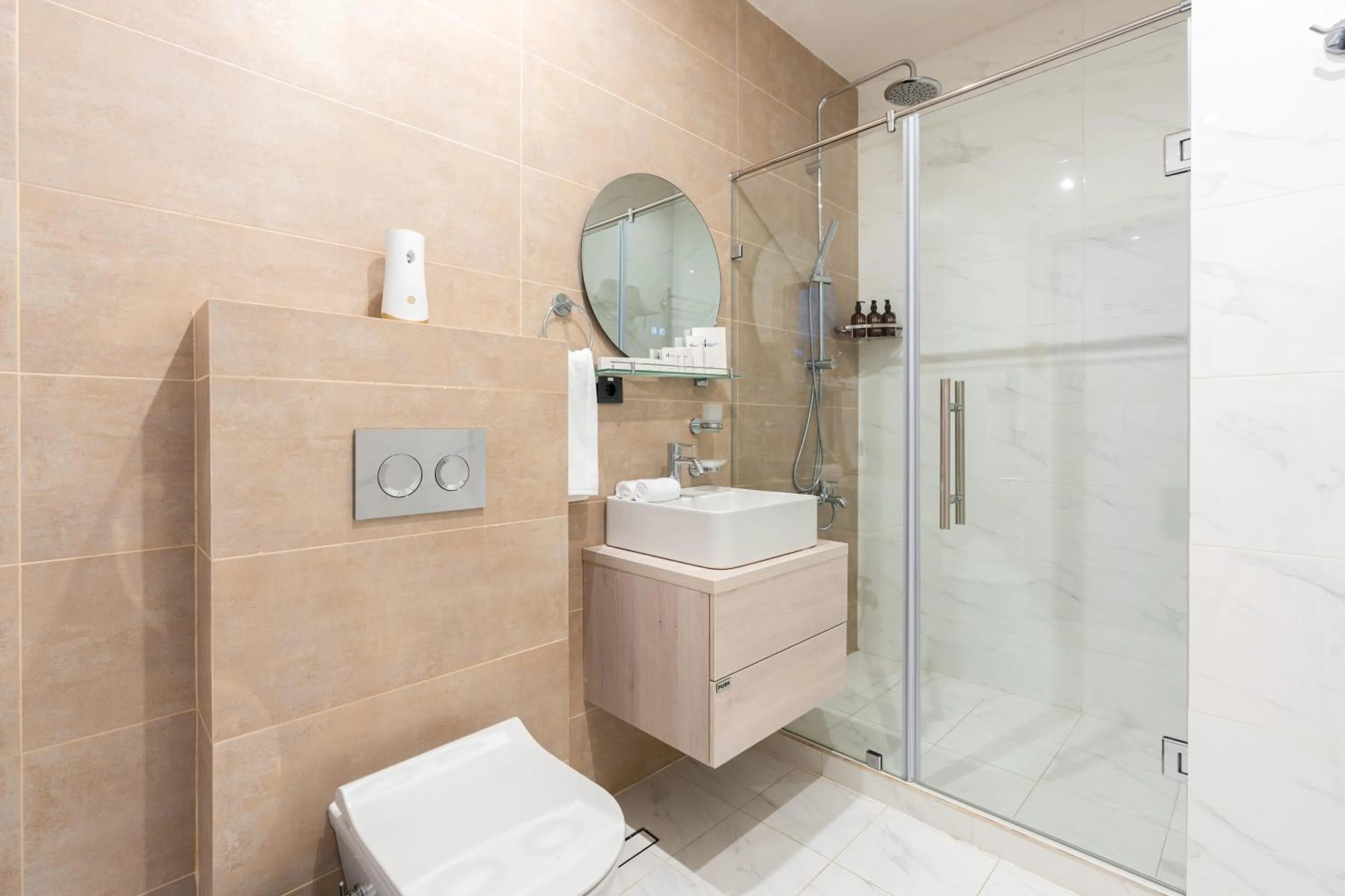 Shower in Hotel Inspira-S Tashkent