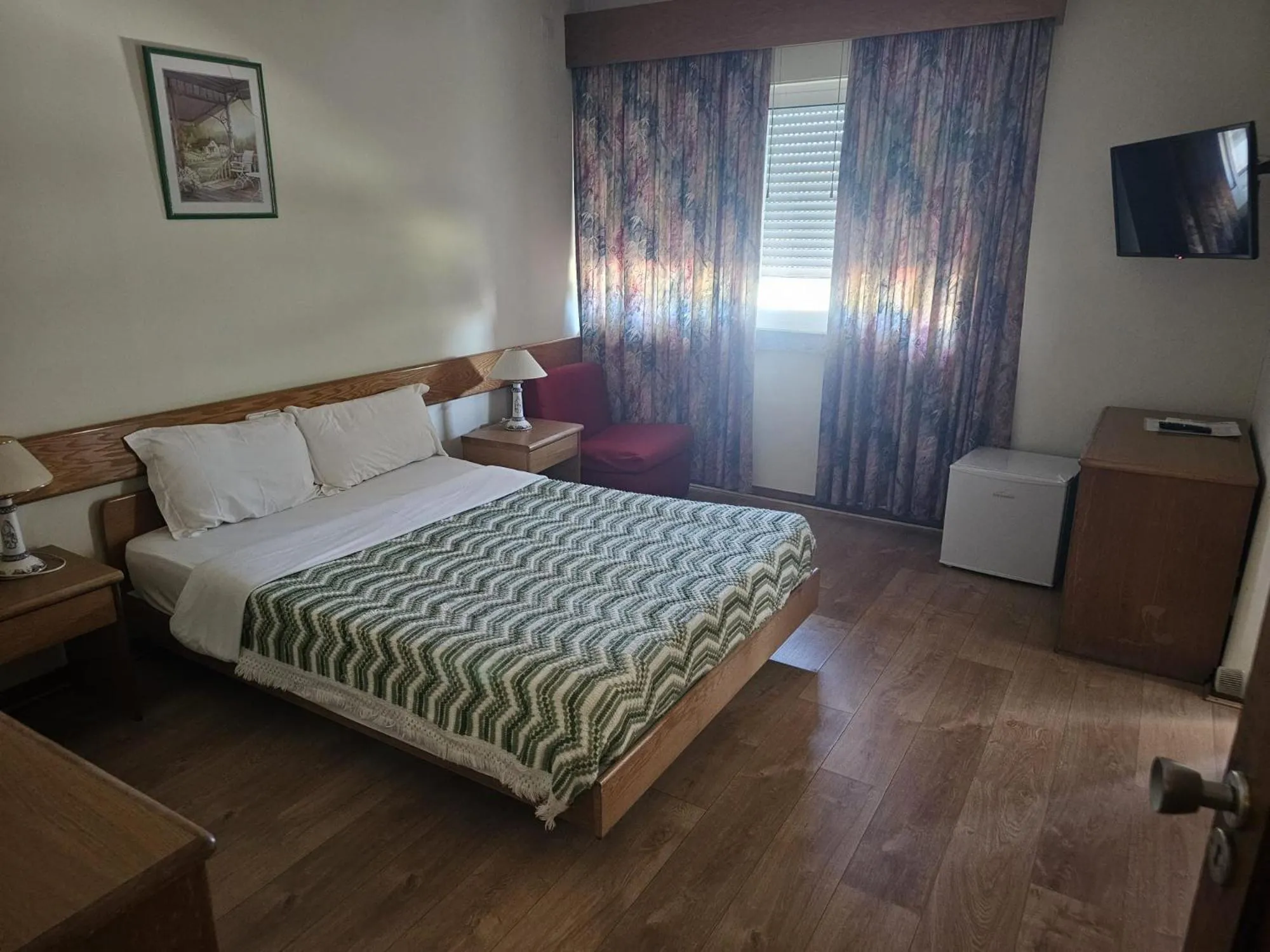 Bed in HOTEL CRUZ DA MATA