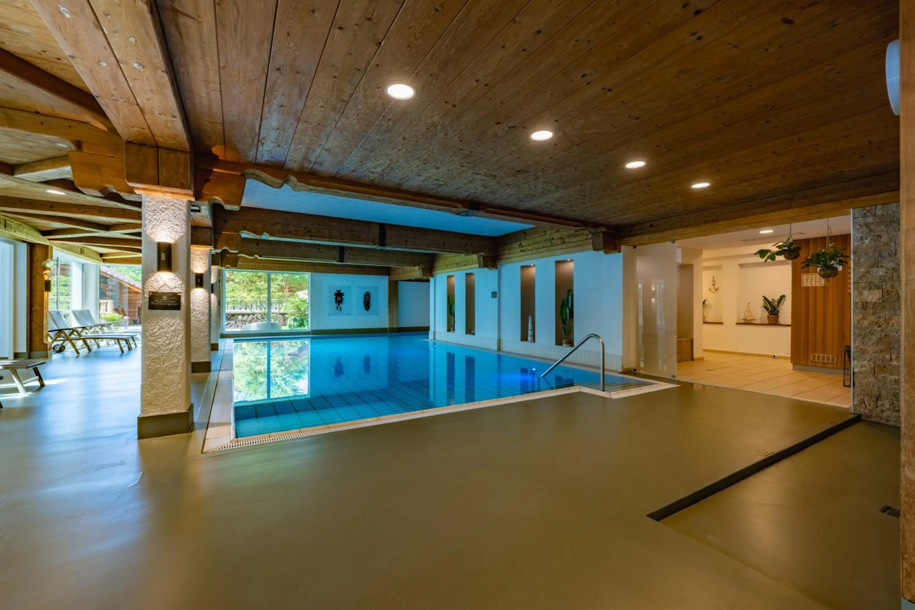 Spa and wellness centre/facilities in Hotel Lamm Baiersbronn Mitteltal