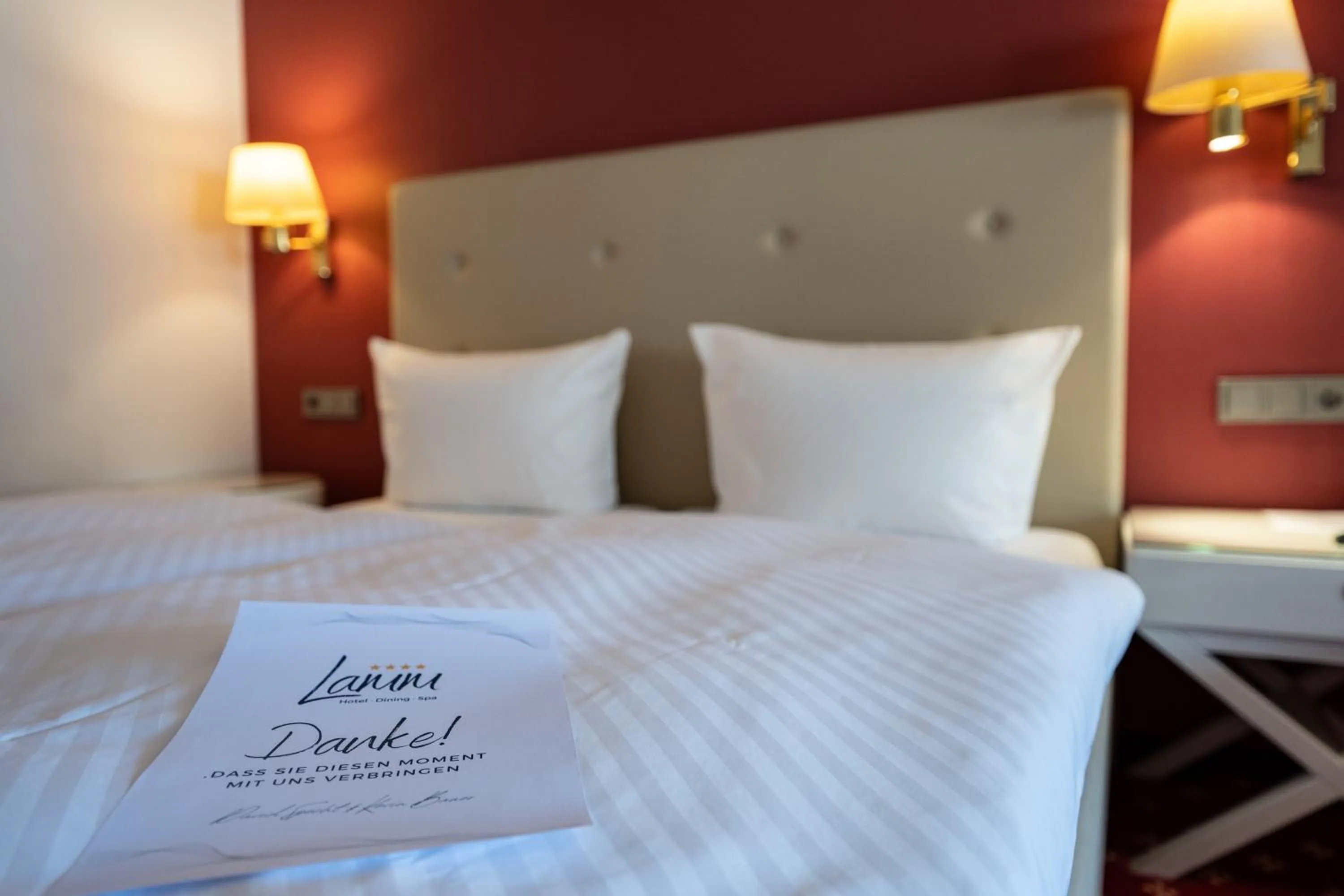 Bedroom, Bed in Hotel Lamm Baiersbronn Mitteltal