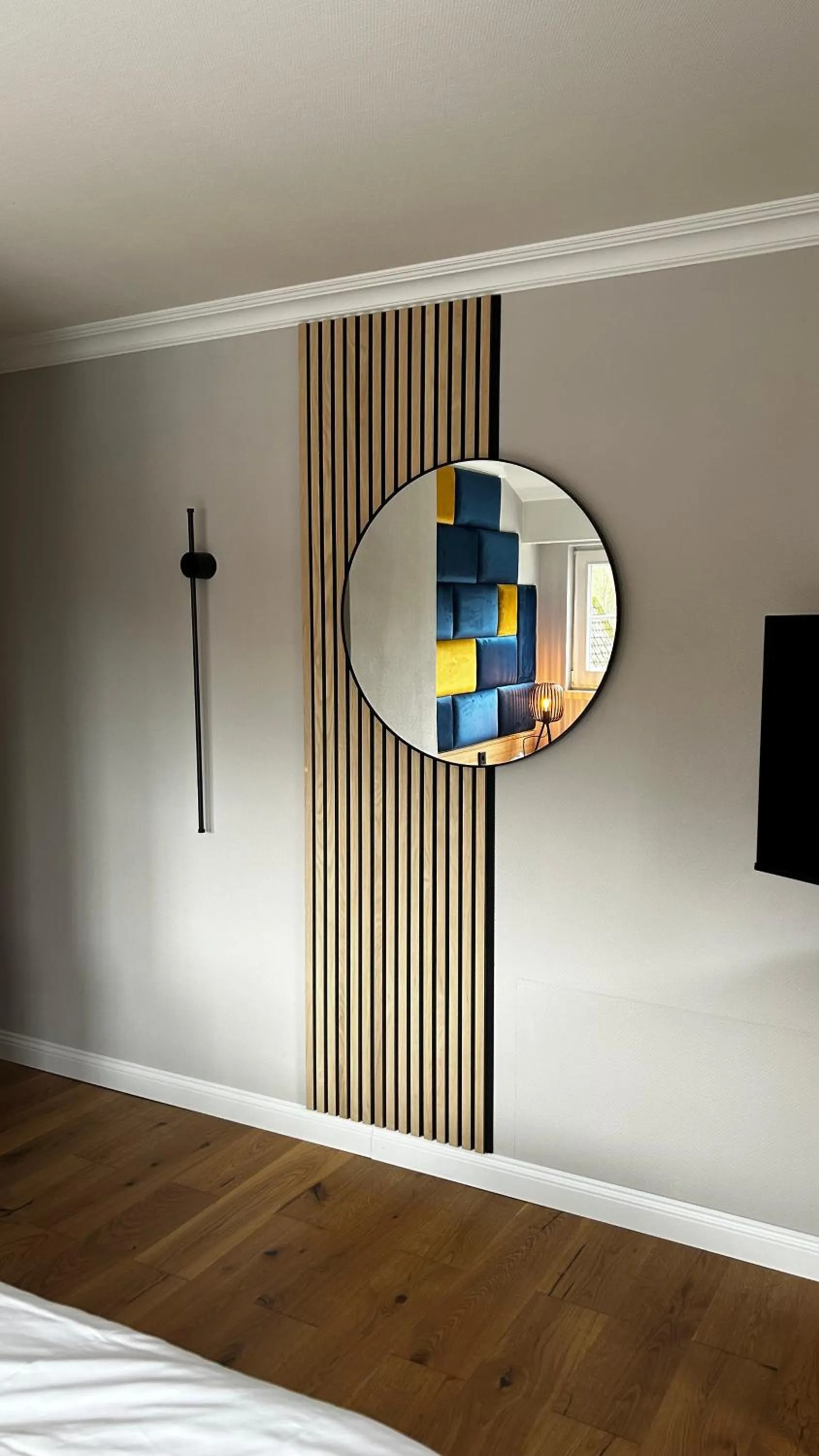 Decorative detail, Bed in Hotel Lamm Baiersbronn Mitteltal