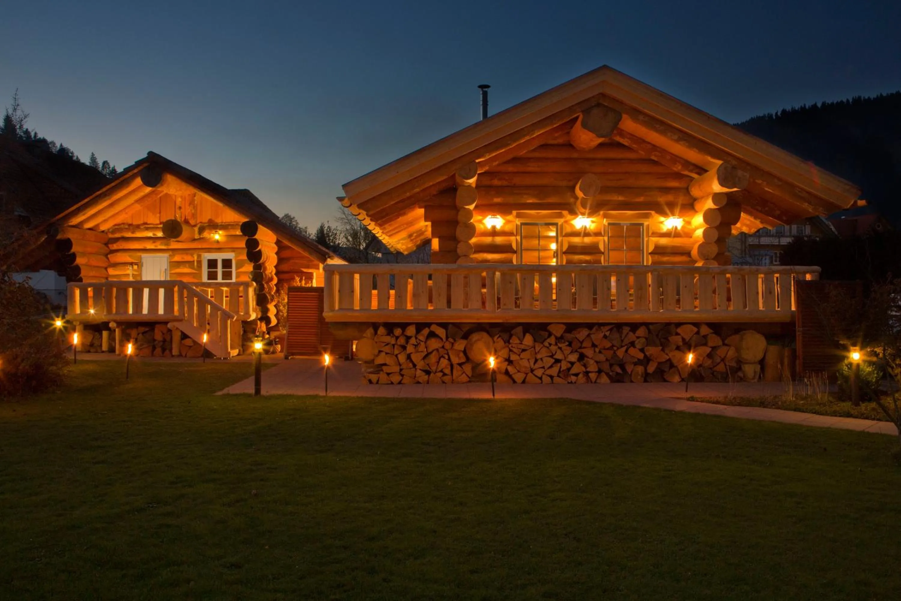 Facade/entrance in Hotel Lamm Baiersbronn Mitteltal