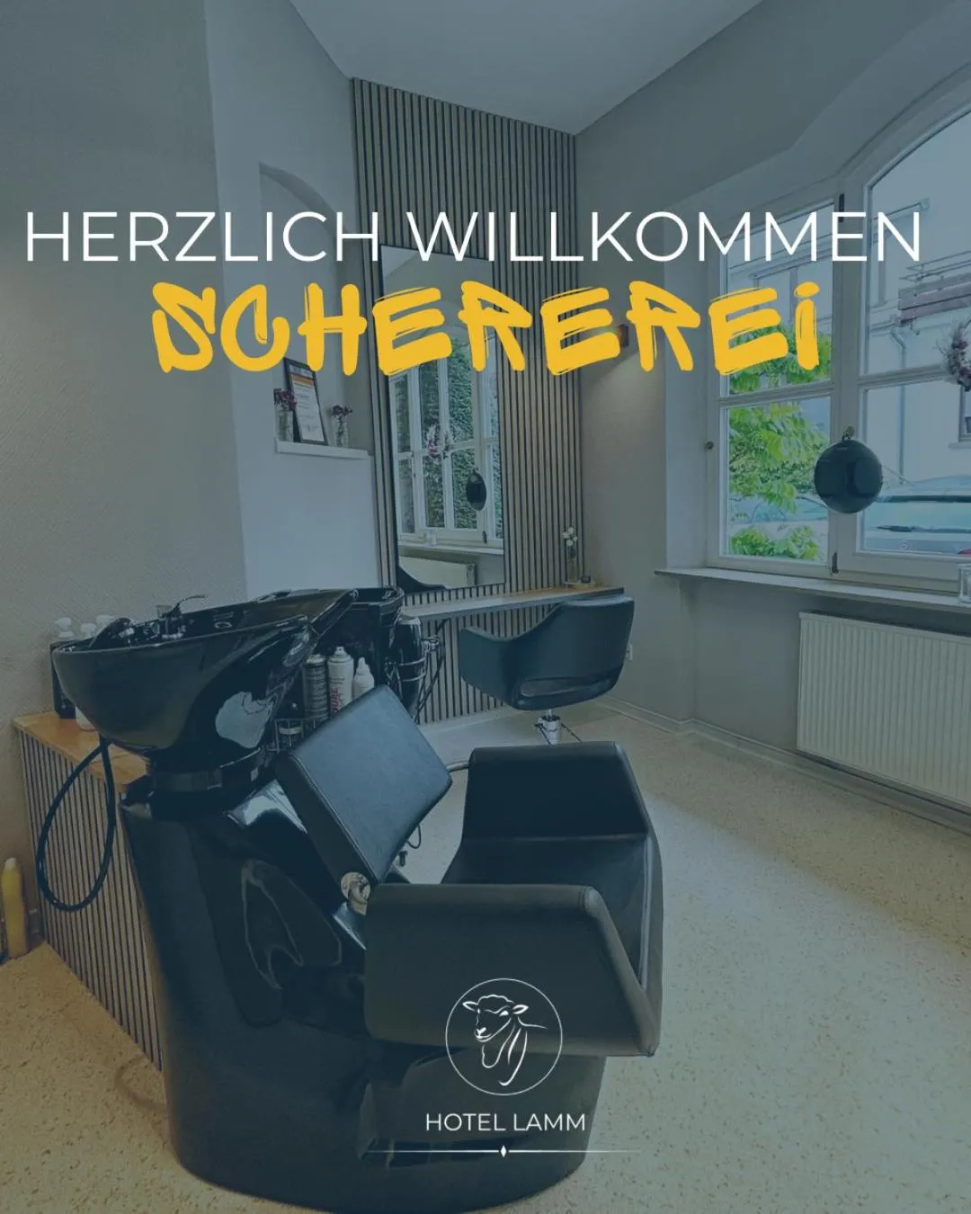 hair dresser in Hotel Lamm Baiersbronn Mitteltal