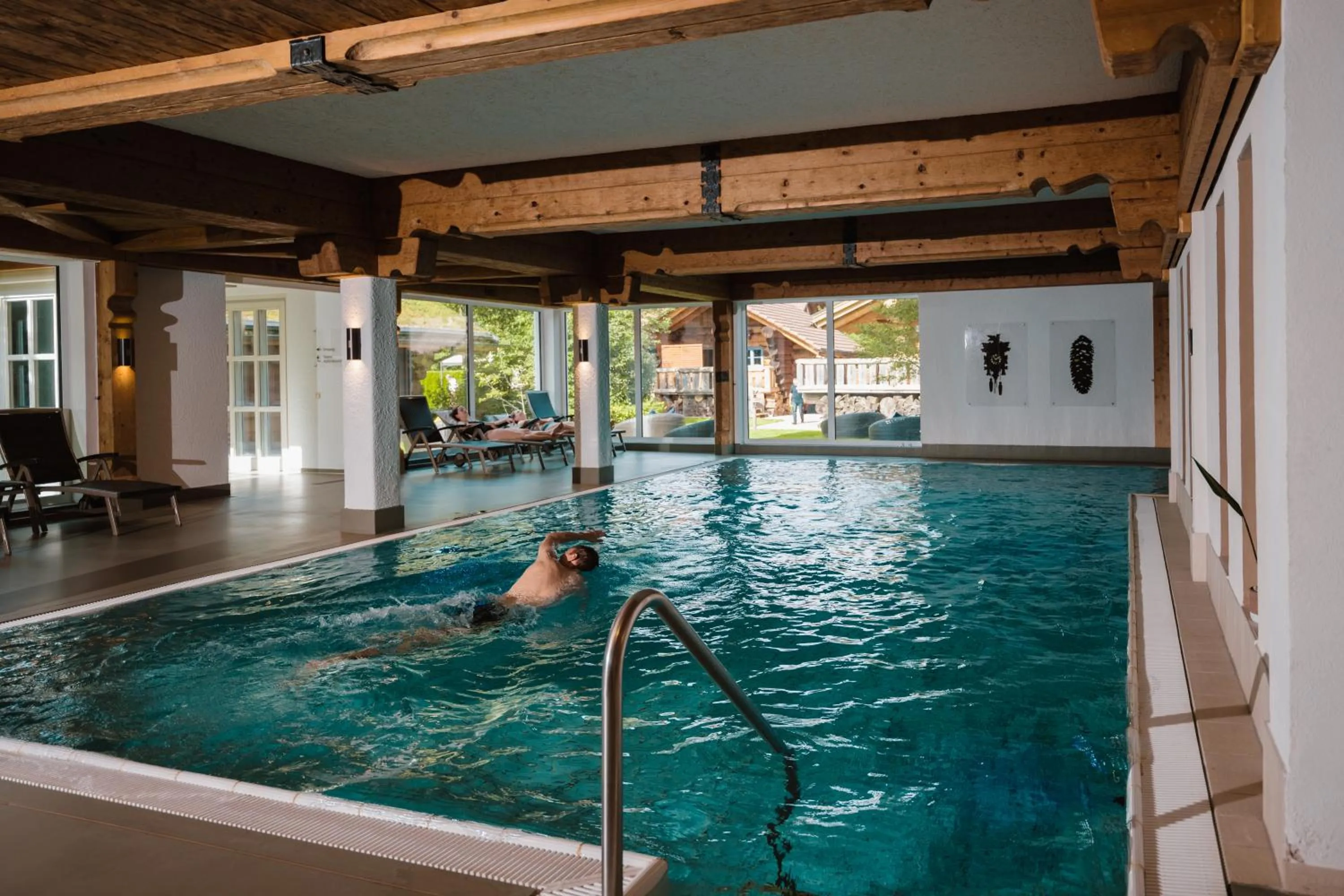 Spa and wellness centre/facilities in Hotel Lamm Baiersbronn Mitteltal