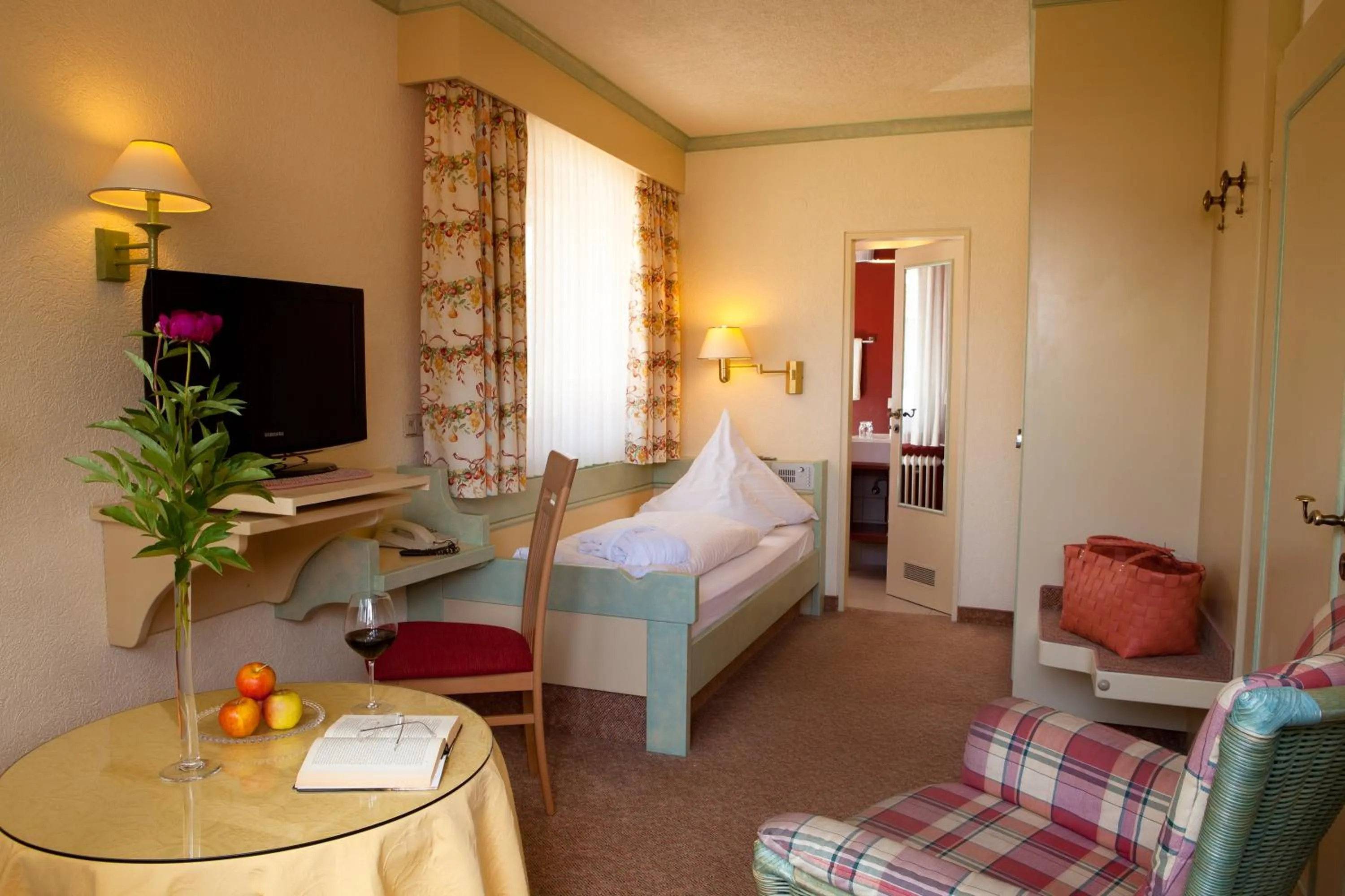 Photo of the whole room, Bed in Hotel Lamm Baiersbronn Mitteltal