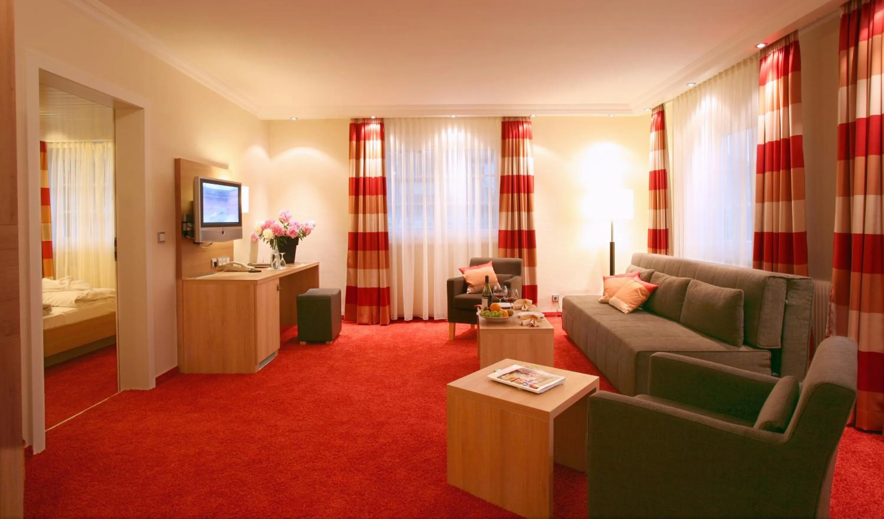 Bedroom in Hotel Lamm Baiersbronn Mitteltal