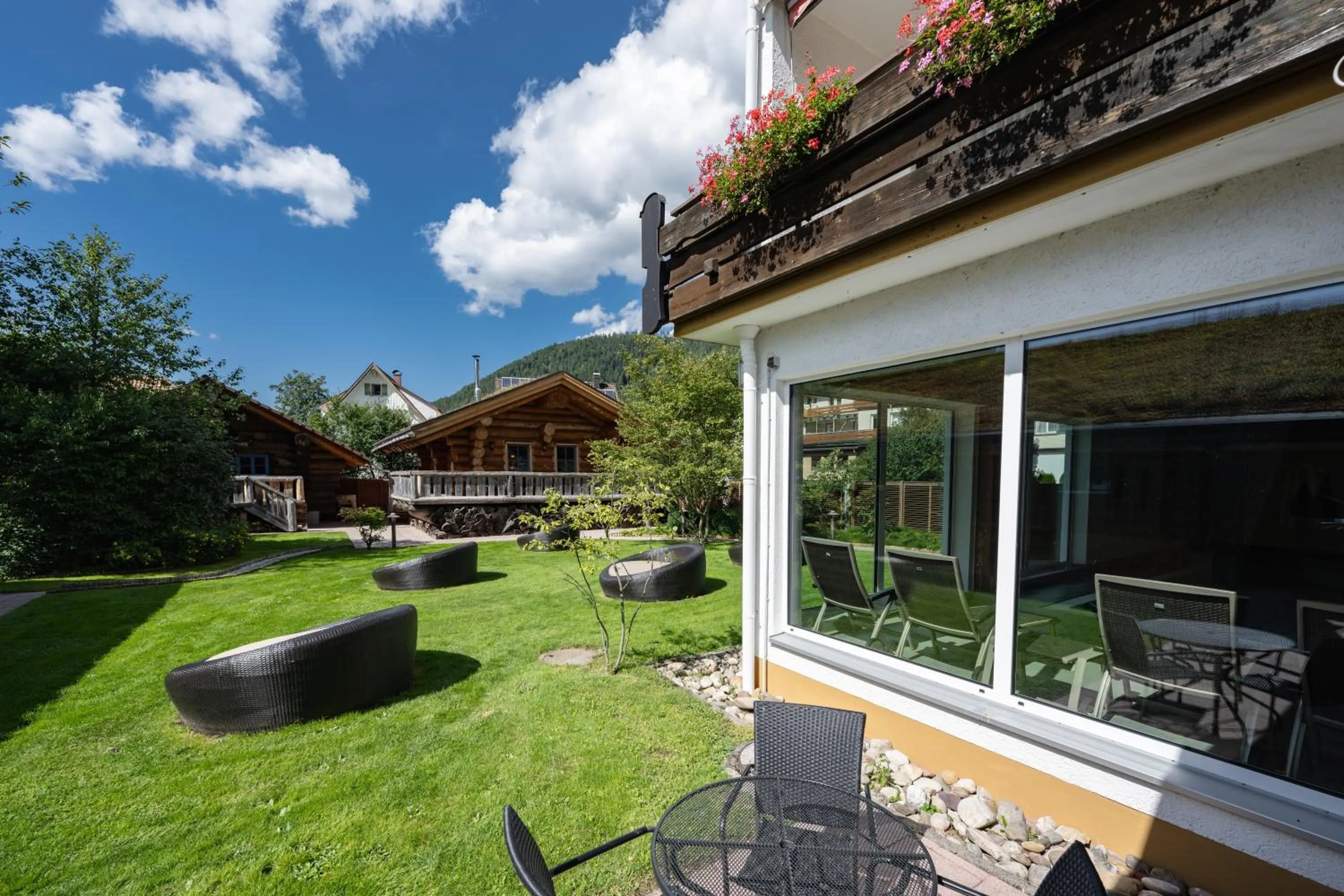Garden in Hotel Lamm Baiersbronn Mitteltal