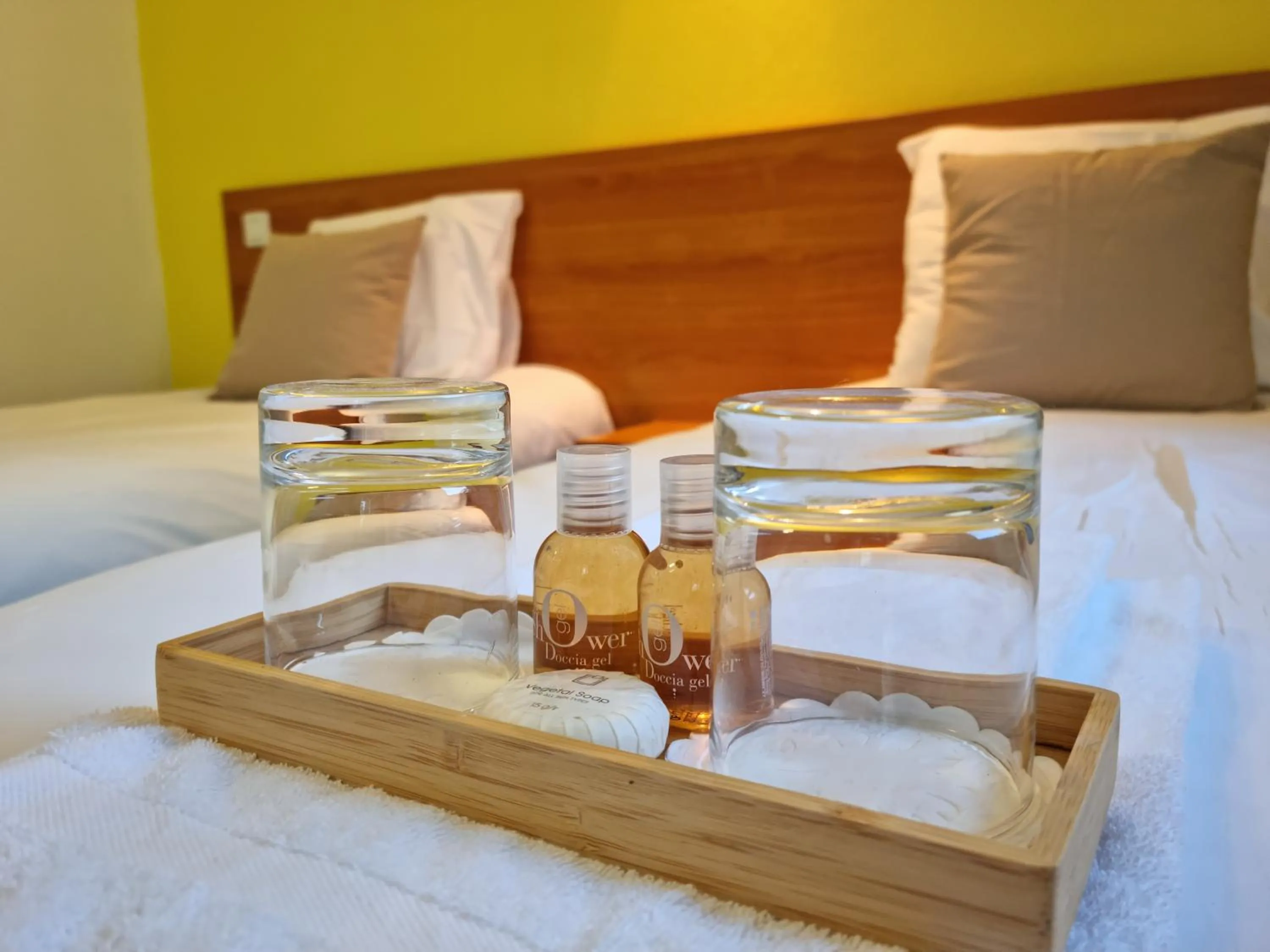 Bed in Hôtel Eden Lake