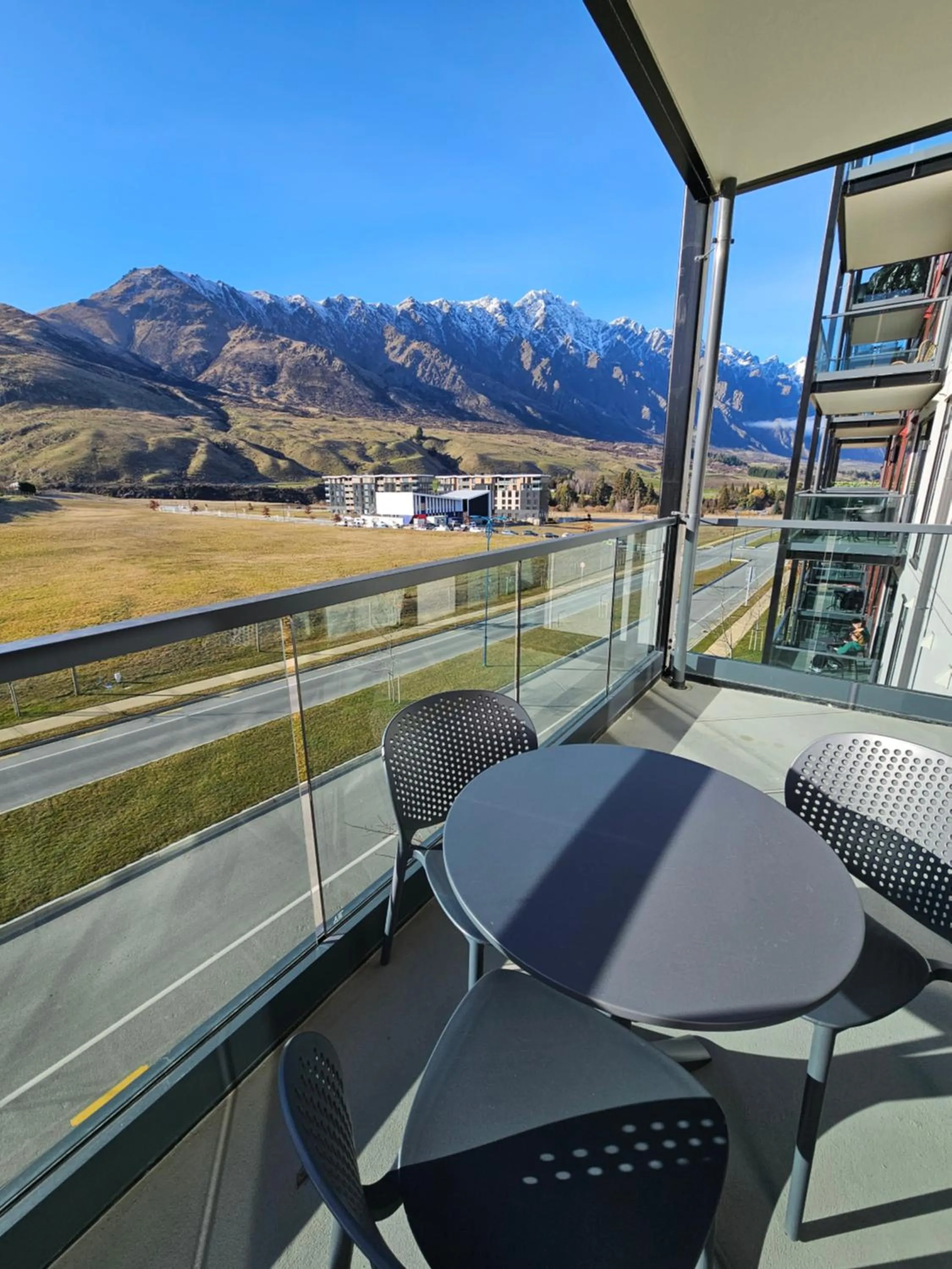 Patio in Quest Queenstown Apartments Remarkables Park
