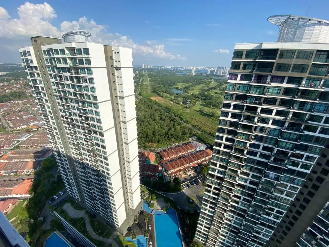 Bird's eye view in Vesta Homes, Molek Regency with Golf View, Johor Bahru, Mid valley Bird's eye view in Vesta Homes, Molek Regency with Golf View, Johor Bahru, Mid valley