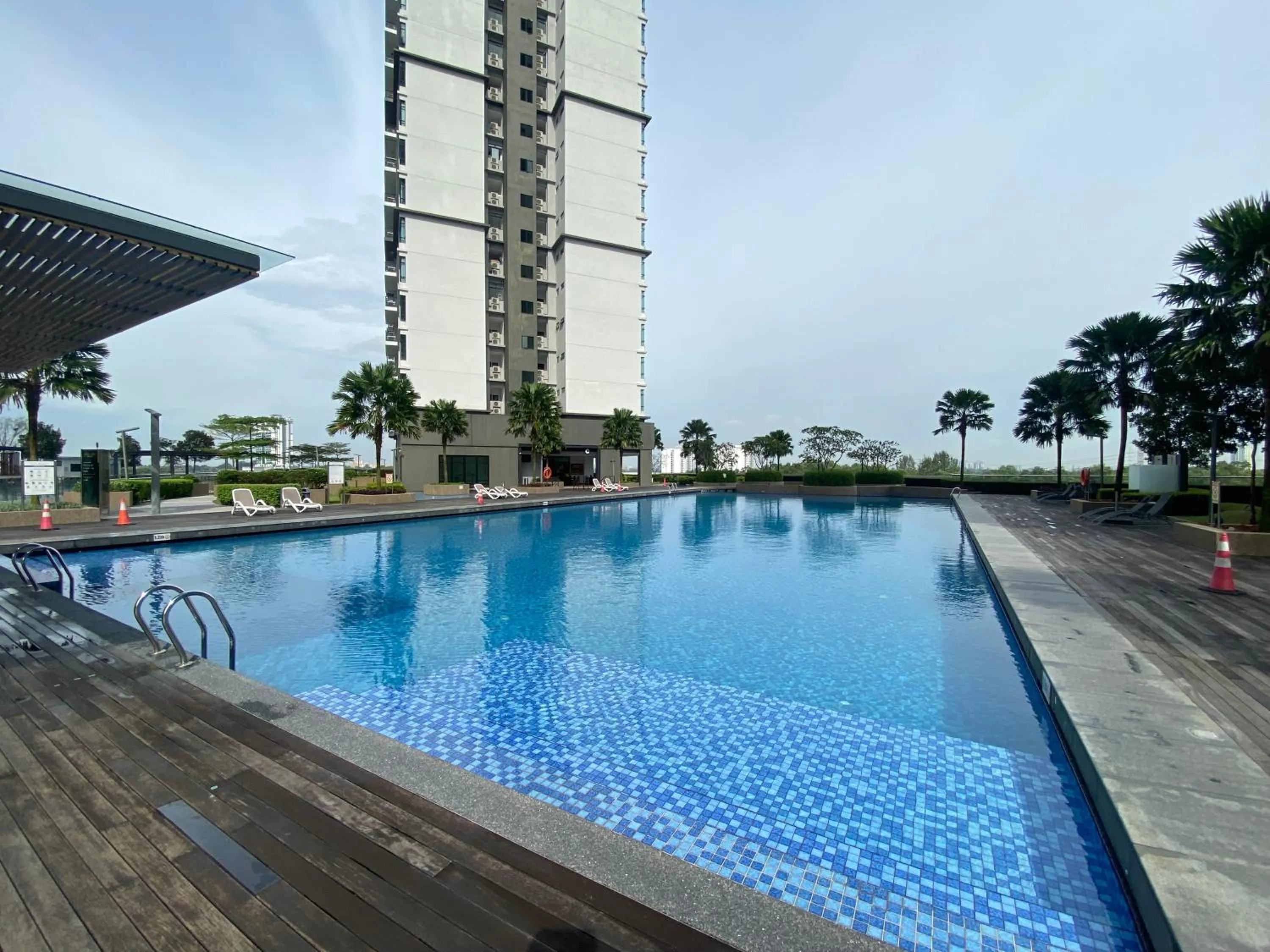 Swimming pool in Vesta Homes, Molek Regency with Golf View, Johor Bahru, Mid valley