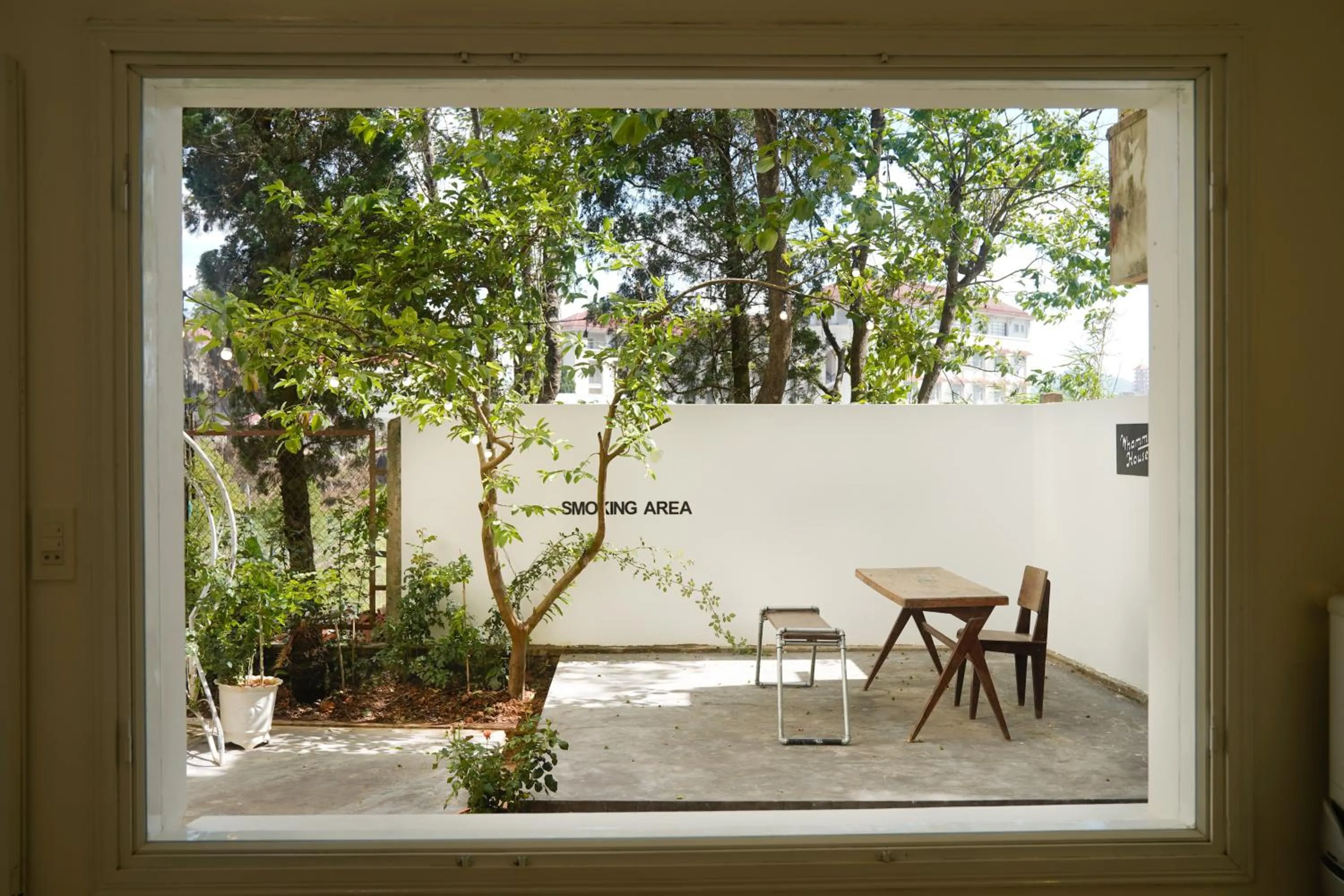 Garden in Whammy House Dalat