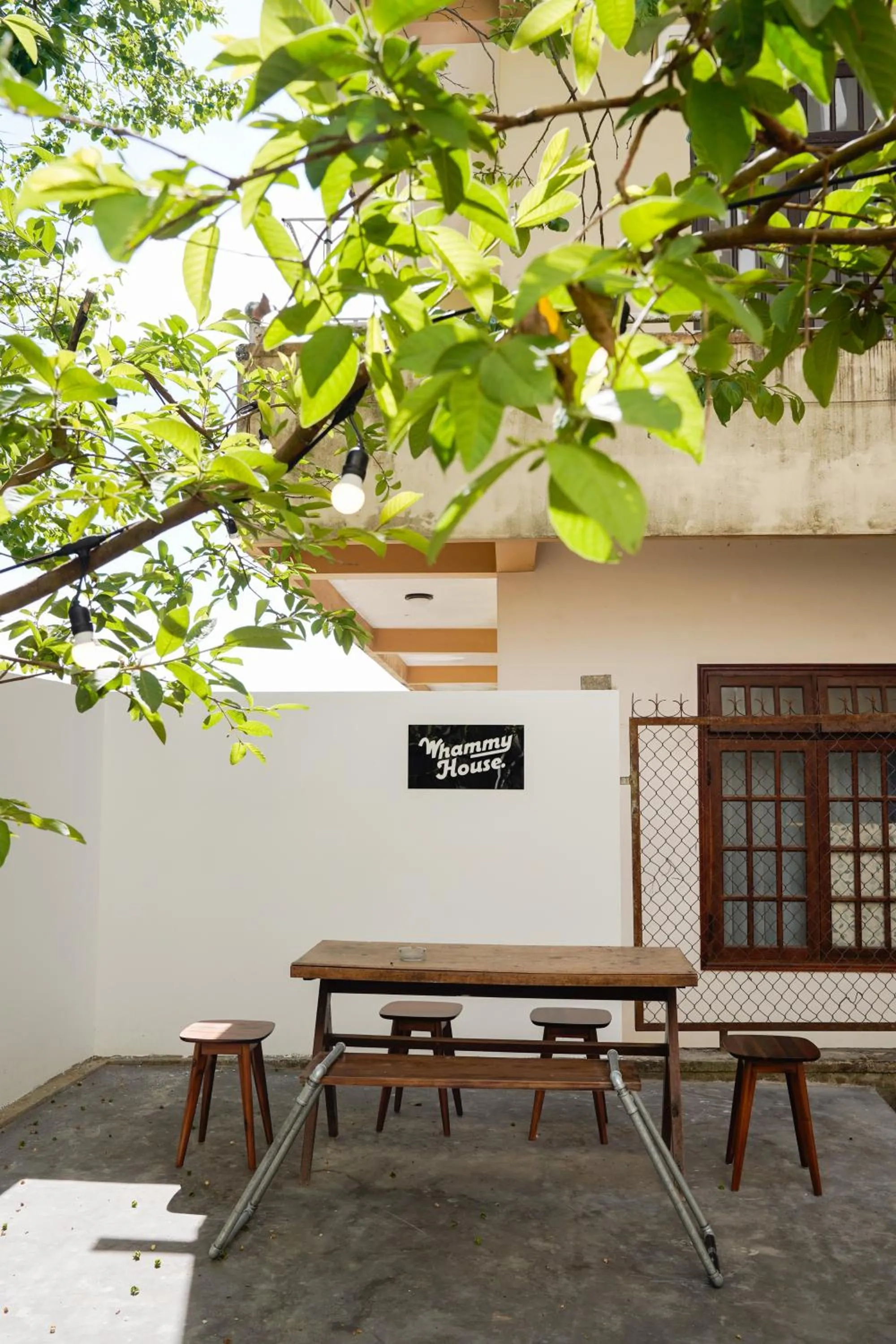 Patio in Whammy House Dalat