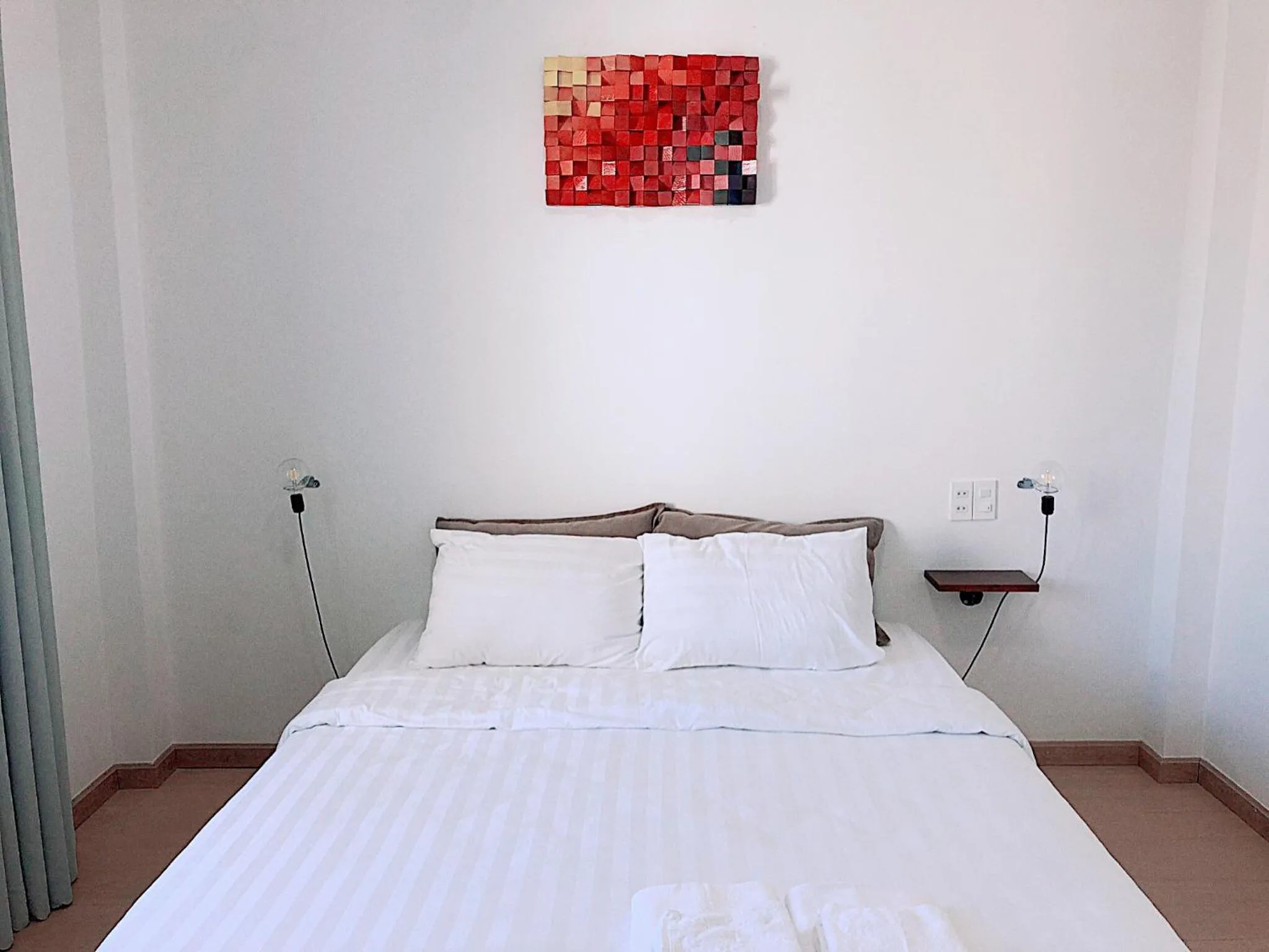 Bed in Whammy House Dalat