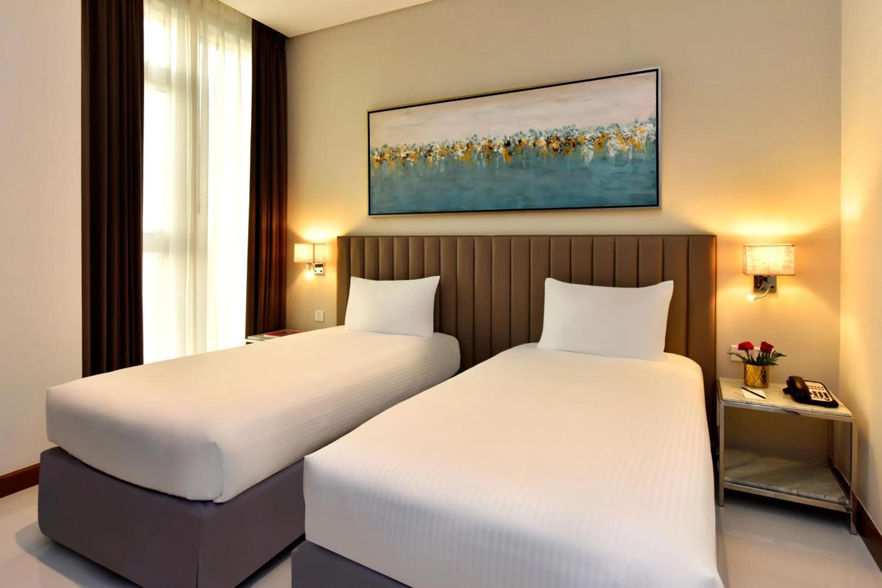 Bed in Swiss-Belsuites Admiral Juffair