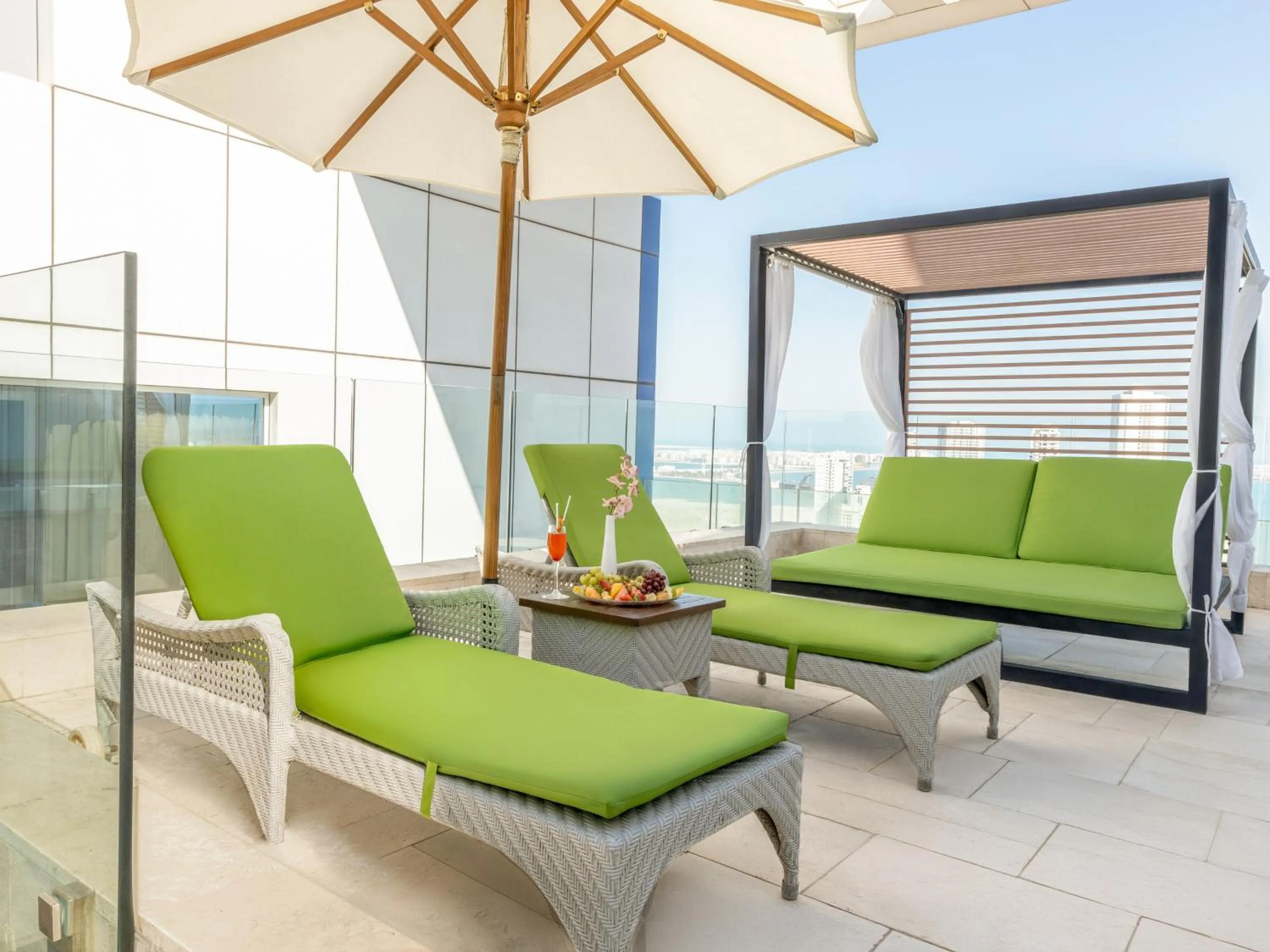 Balcony/Terrace in Swiss-Belsuites Admiral Juffair