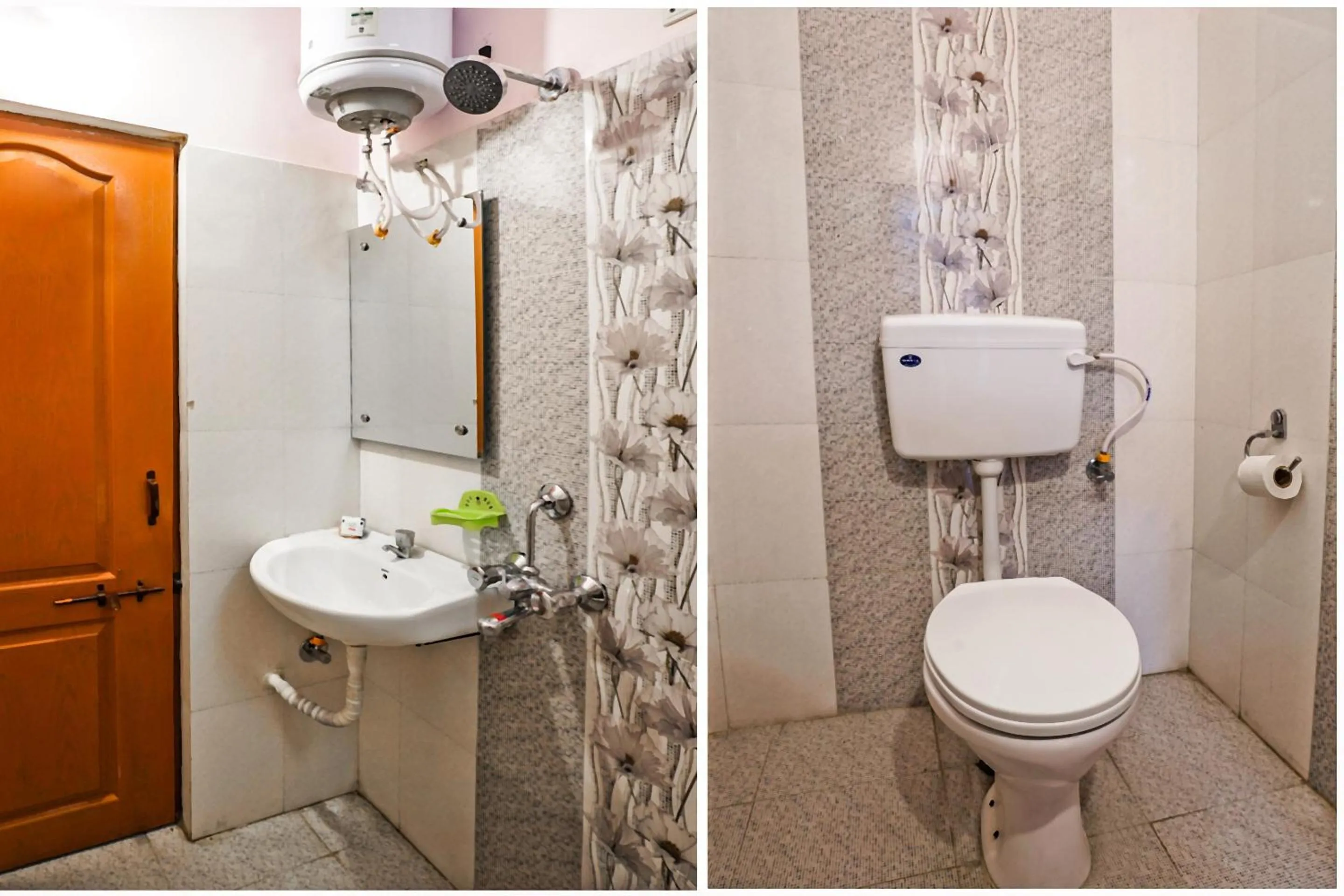 Bathroom in OYO Mint Leaves Near Alcazar Mall