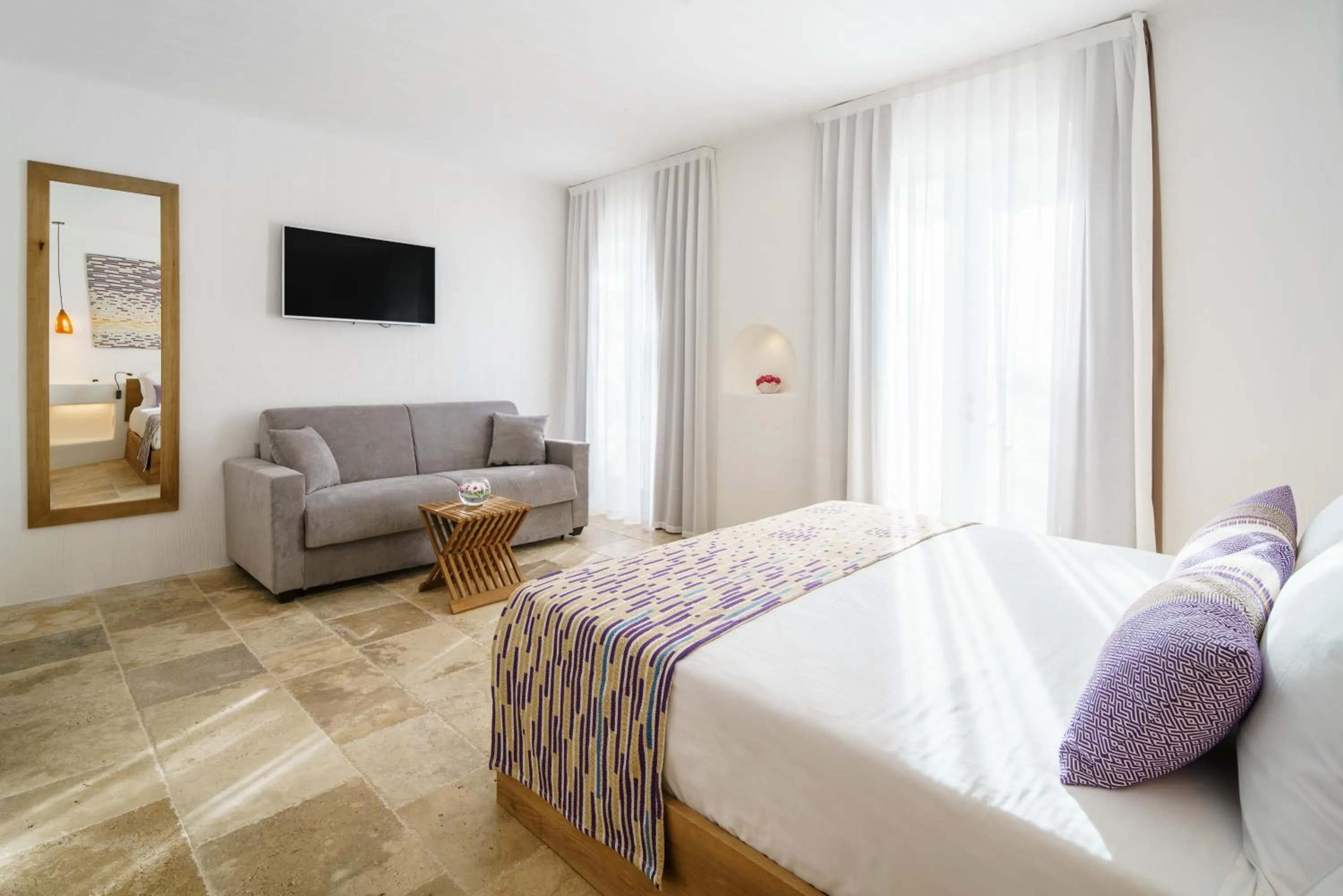 Bedroom, Bed in Sant Efis Hotel