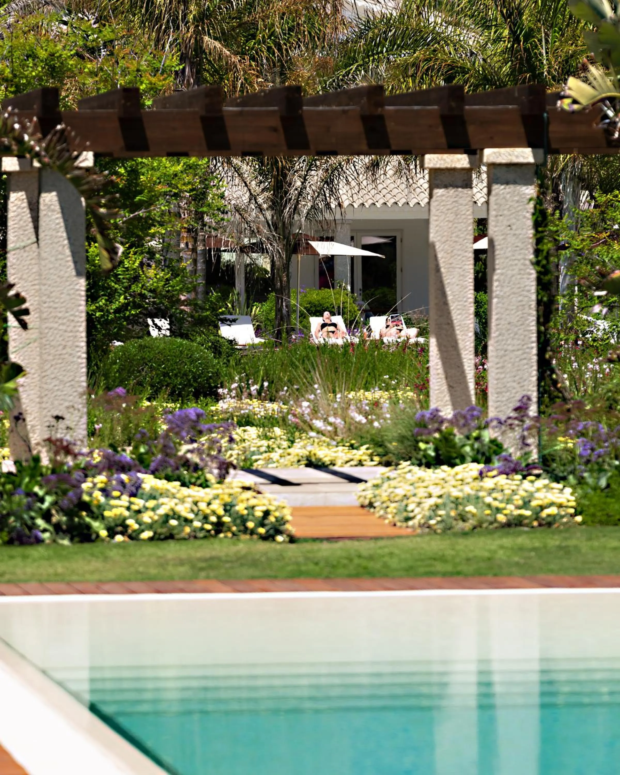 Garden in Sant Efis Hotel