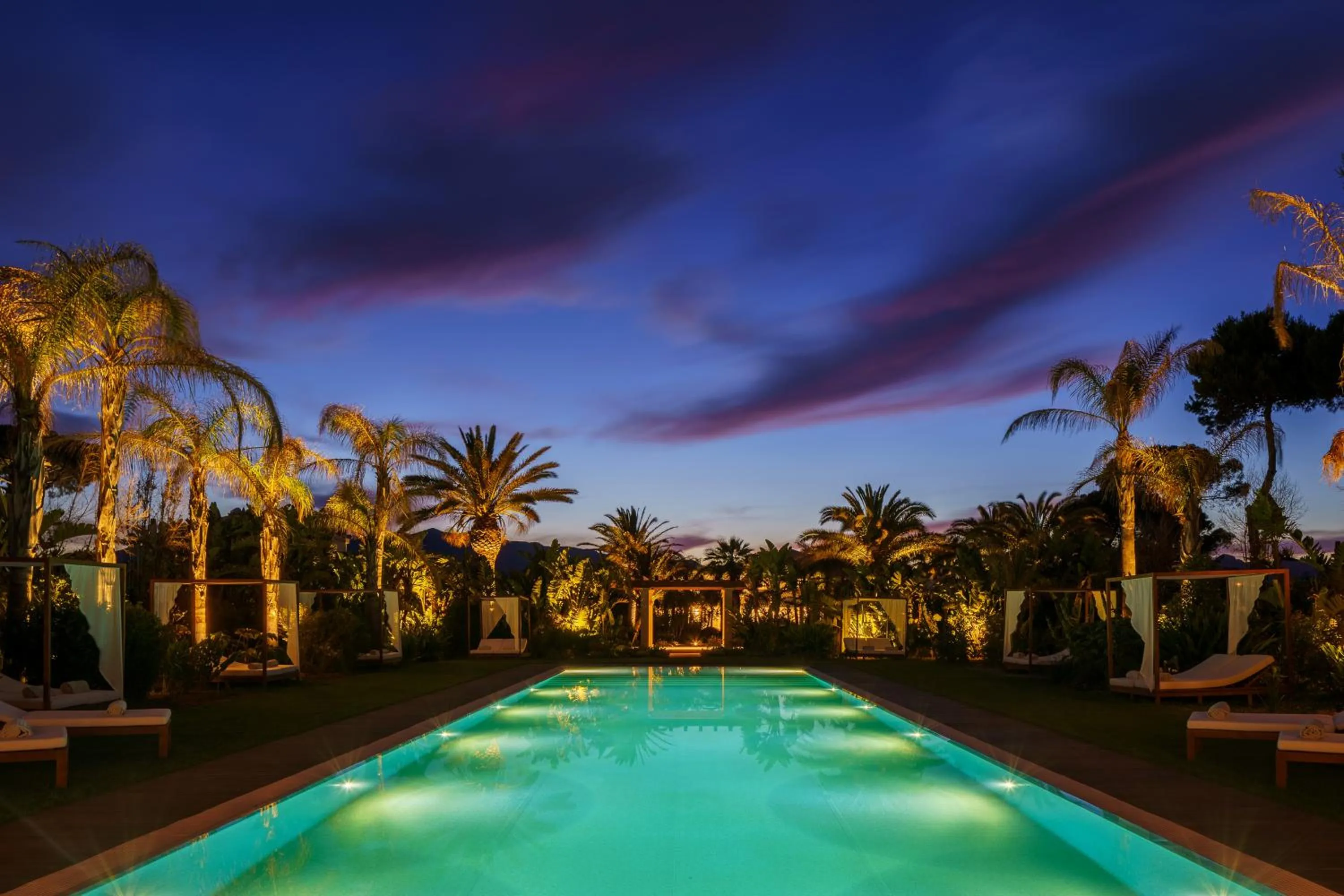 Swimming pool in Sant Efis Hotel
