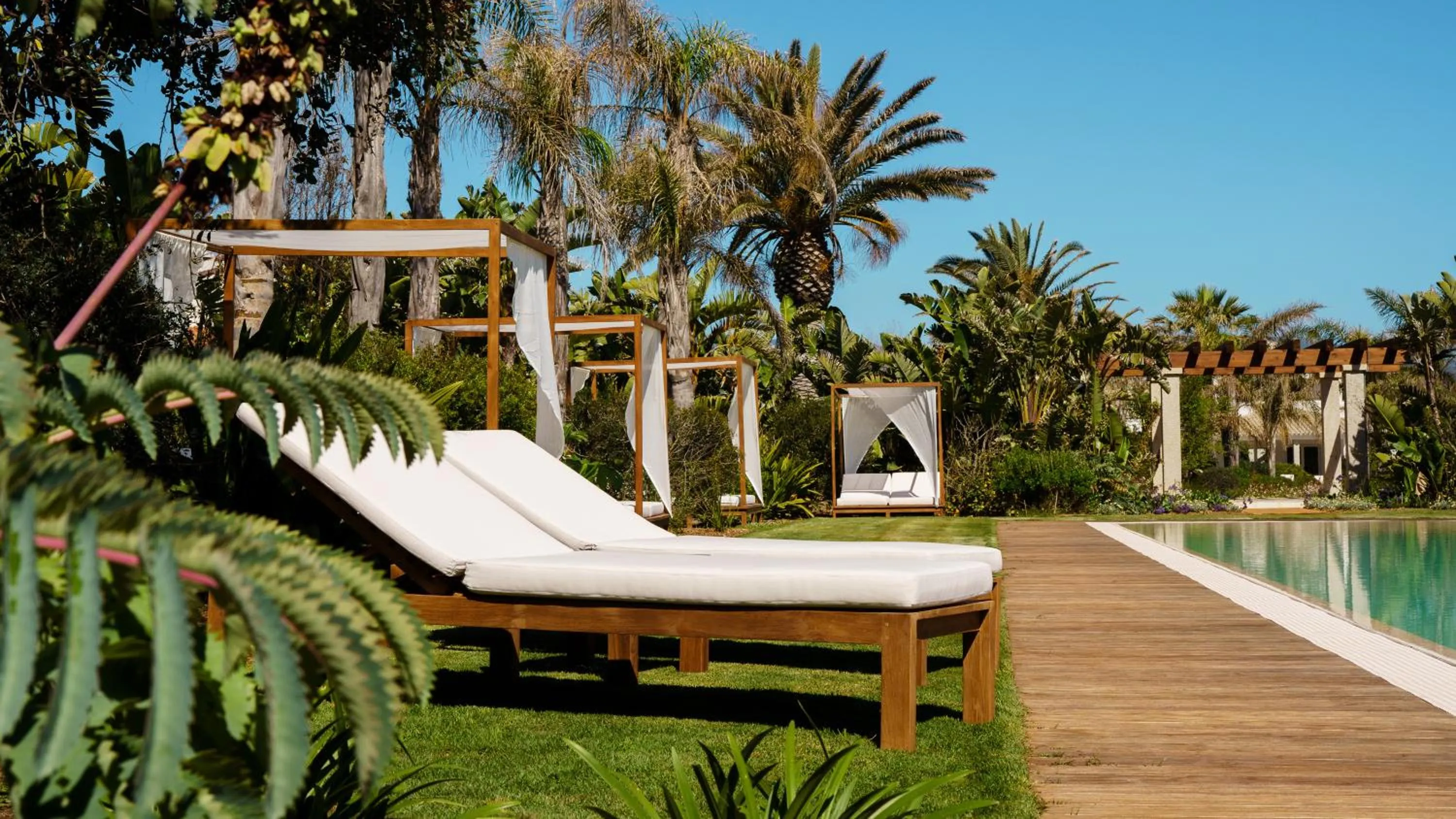 Garden in Sant Efis Hotel