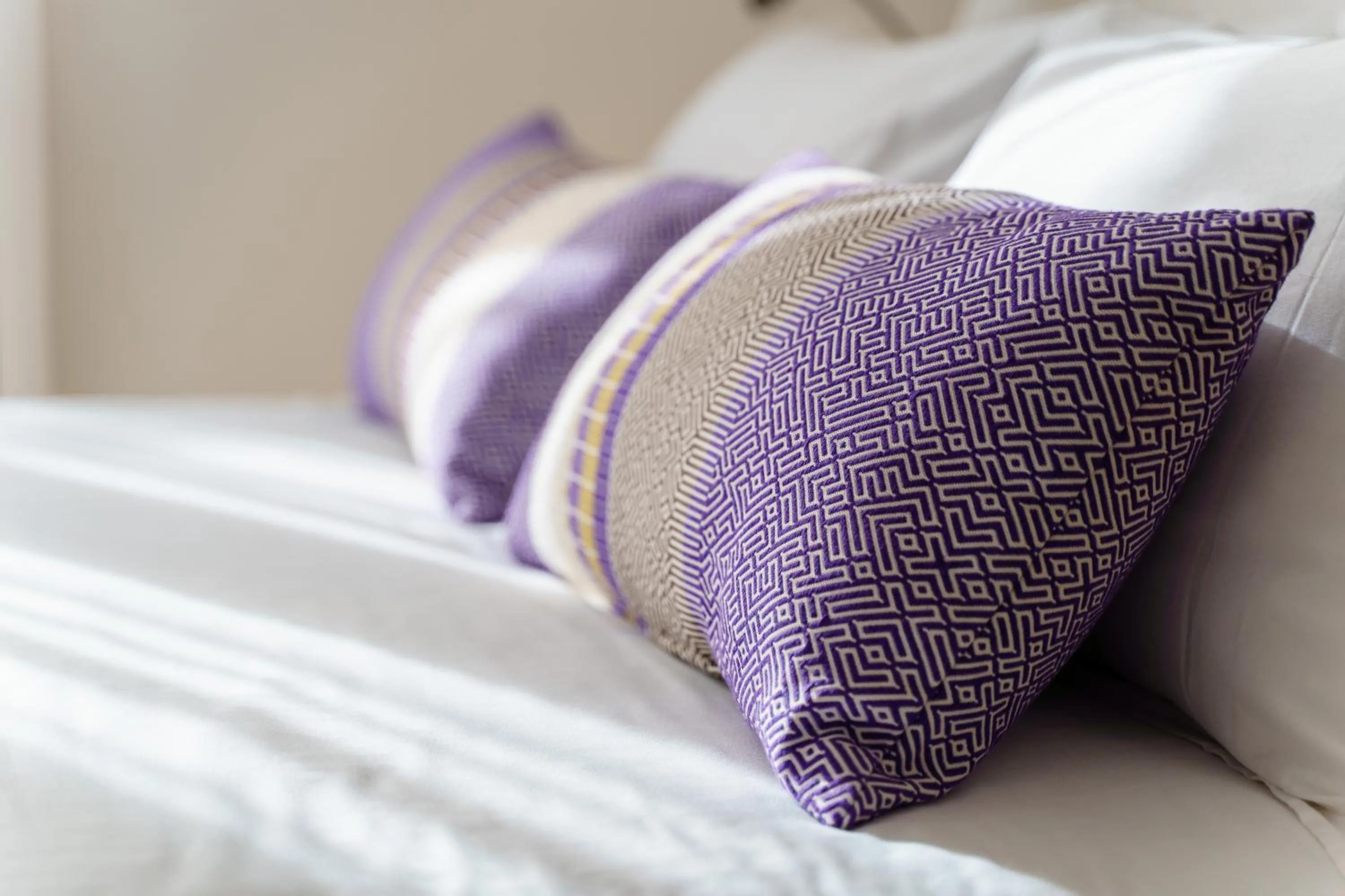 Bed in Sant Efis Hotel