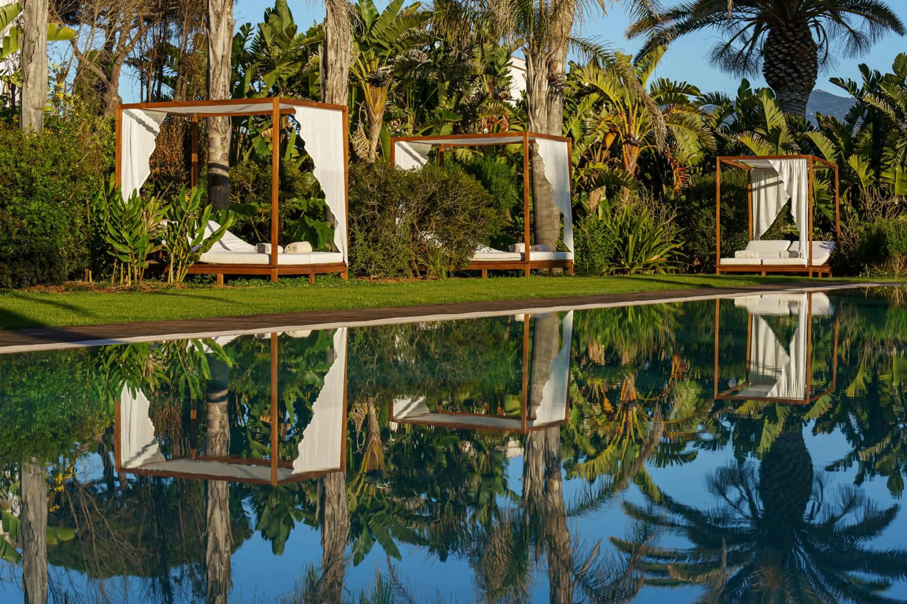 Swimming pool in Sant Efis Hotel