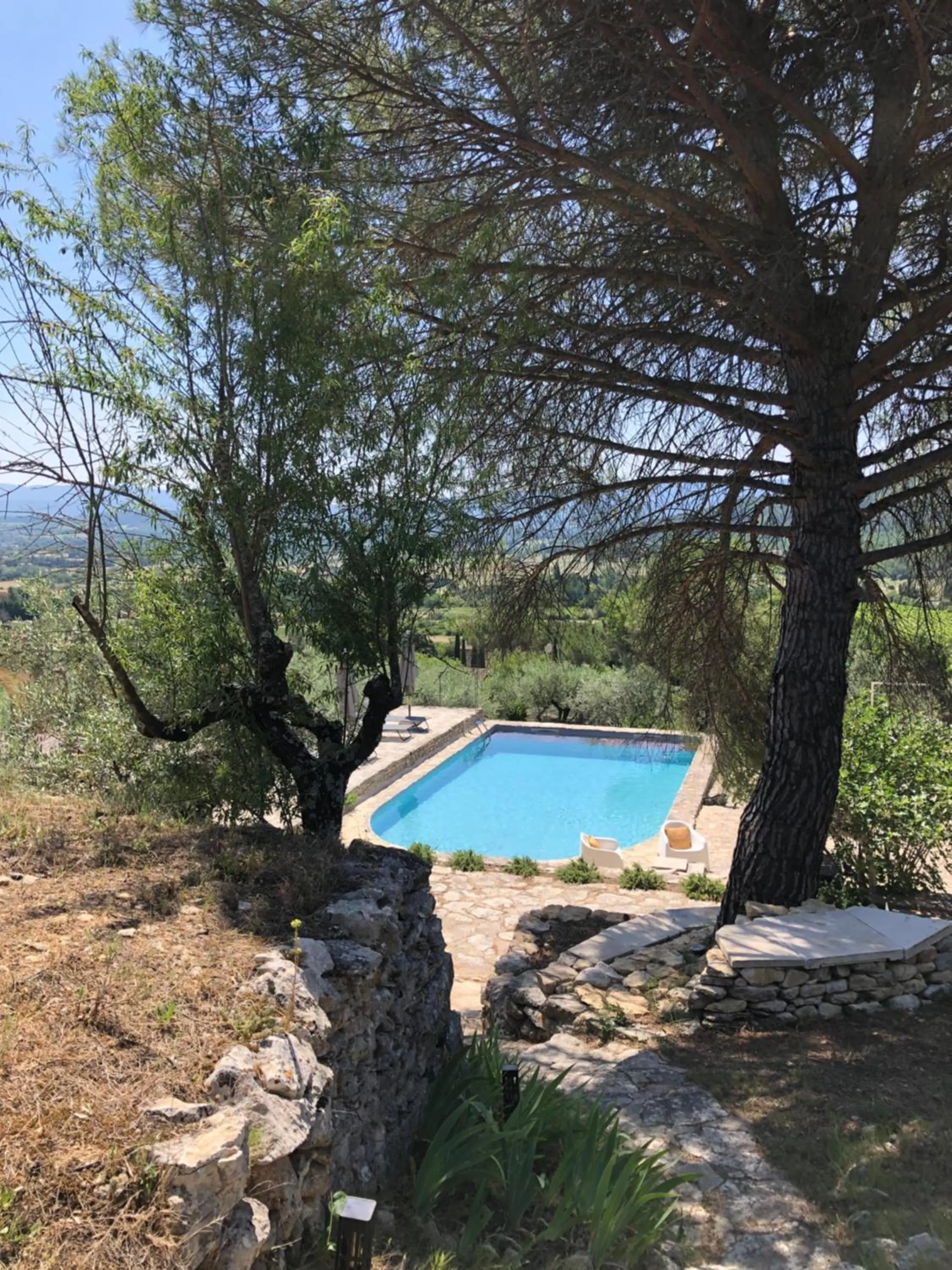 Swimming pool in Les Milles Roches