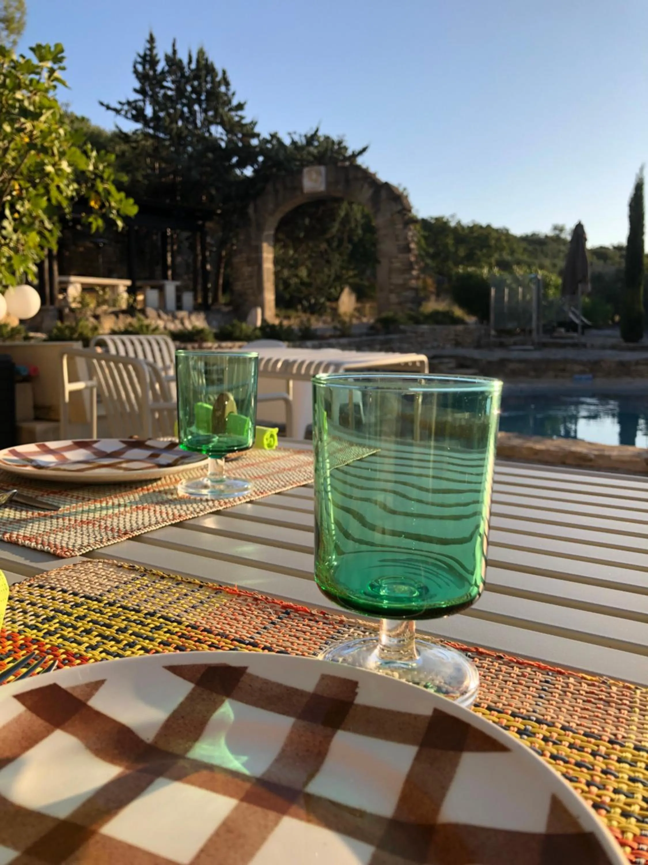 Breakfast in Les Milles Roches