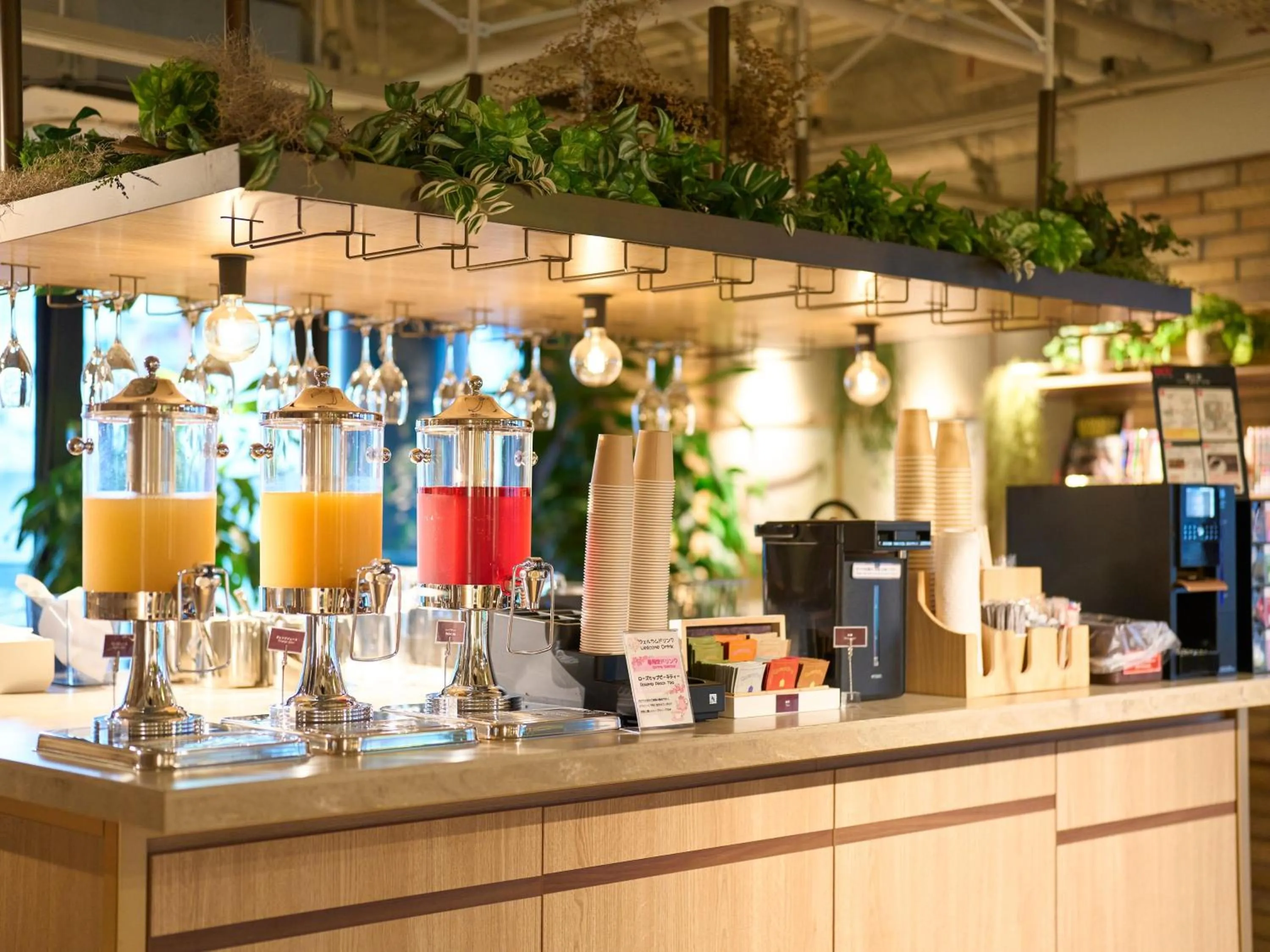 Drinks in Hotel Resol Stay Akihabara