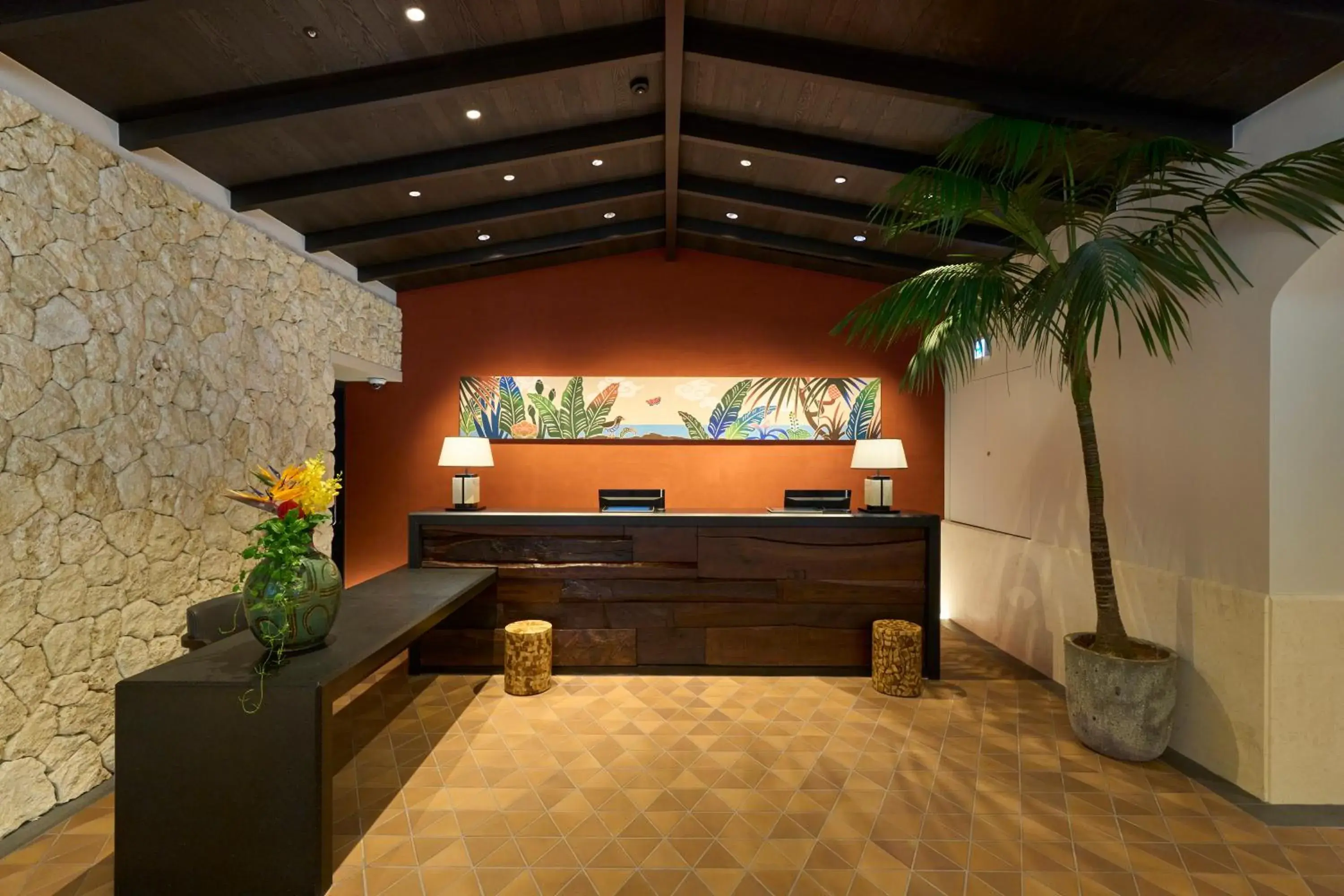 Lobby or reception in Hotel Resol Trinity Naha Lobby or reception in Hotel Resol Trinity Naha