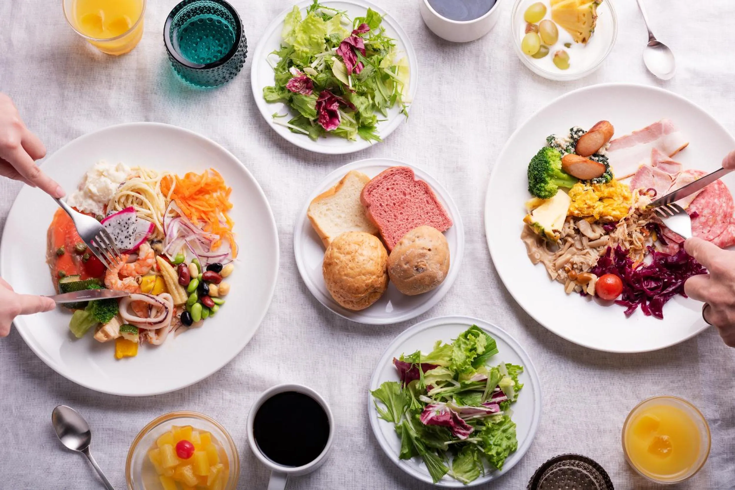 Breakfast in Hotel Resol Trinity Naha