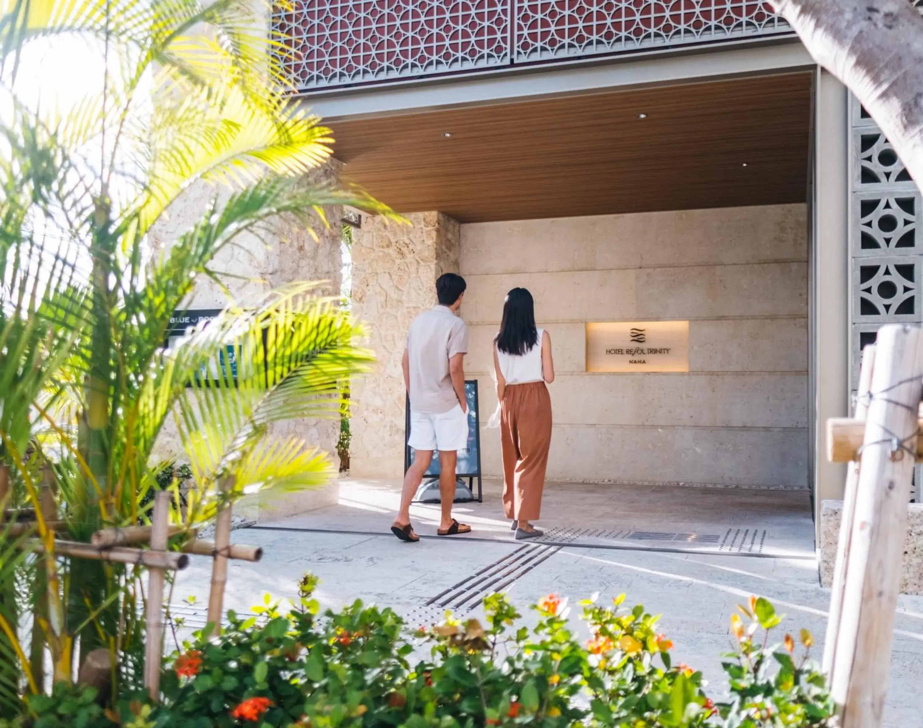 Facade/entrance in Hotel Resol Trinity Naha Facade/entrance in Hotel Resol Trinity Naha