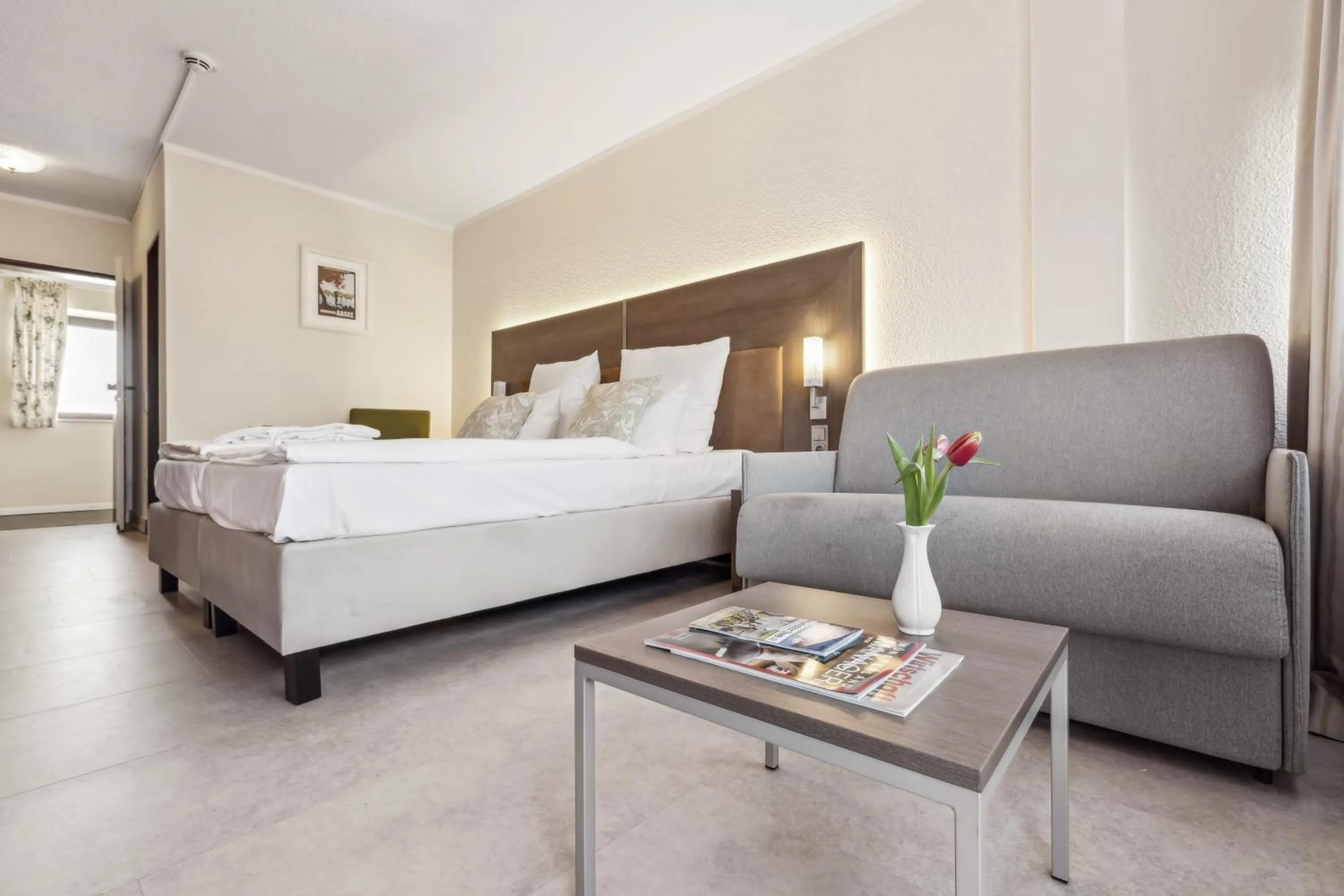 Bedroom, Bed in Cityhotel Amadeus