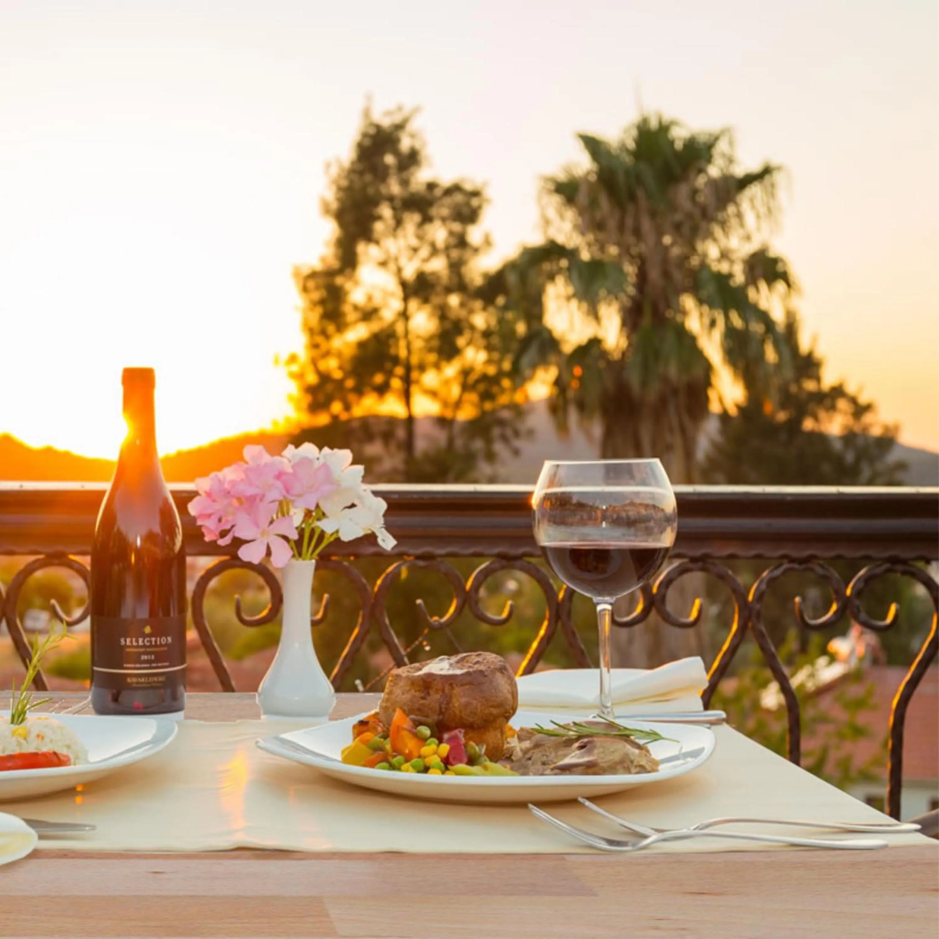 Balcony/Terrace in UK Hotel Kiriş