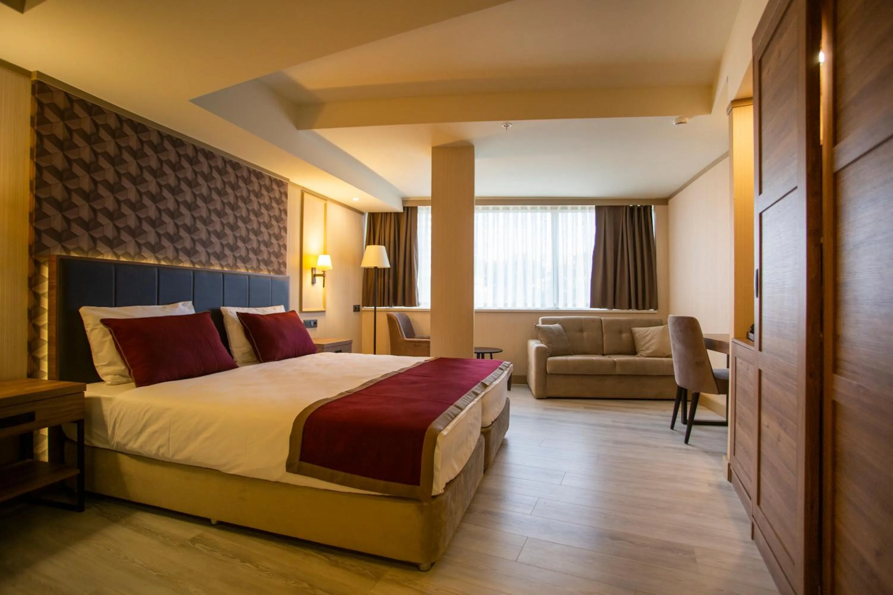 Bed in Beşiktaş Serenity Hotel