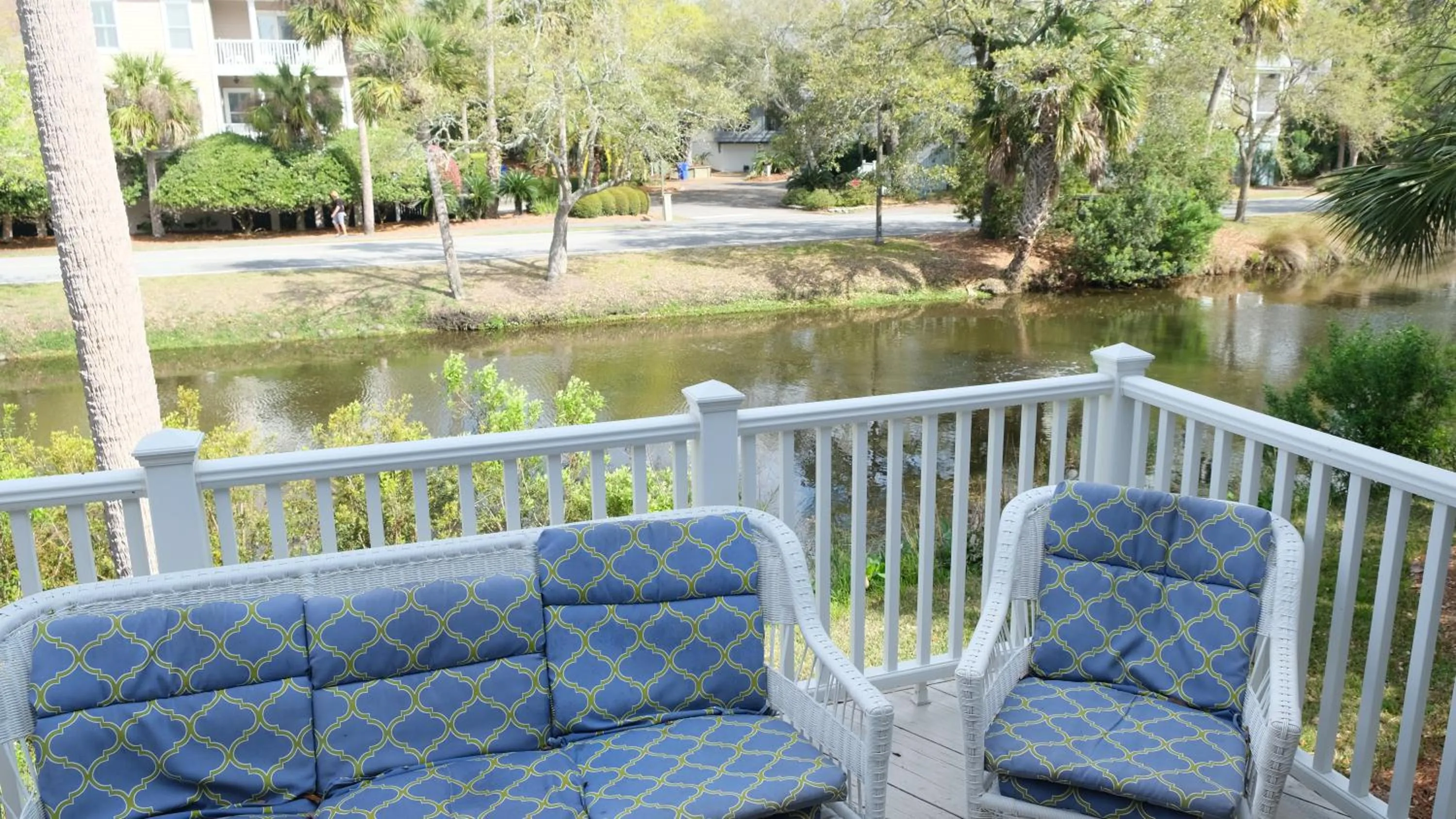 Balcony/Terrace in Elegant 3 BR 3 BA Wild Dunes Gated Resort Villa with 2 Golf Courses, Beach and Pool