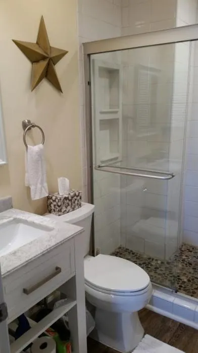 Bathroom in Elegant 3 BR 3 BA Wild Dunes Gated Resort Villa with 2 Golf Courses, Beach and Pool