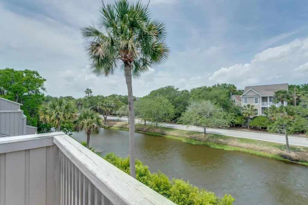 Balcony/Terrace in Elegant 3 BR 3 BA Wild Dunes Gated Resort Villa with 2 Golf Courses, Beach and Pool