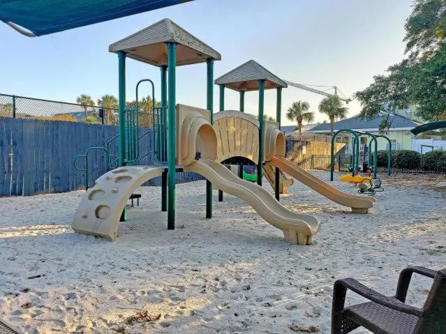 Children play ground in Elegant 3 BR 3 BA Wild Dunes Gated Resort Villa with 2 Golf Courses, Beach and Pool