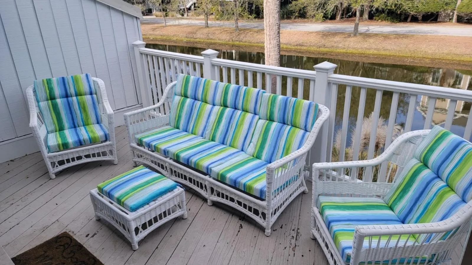 Balcony/Terrace in Elegant 3 BR 3 BA Wild Dunes Gated Resort Villa with 2 Golf Courses, Beach and Pool