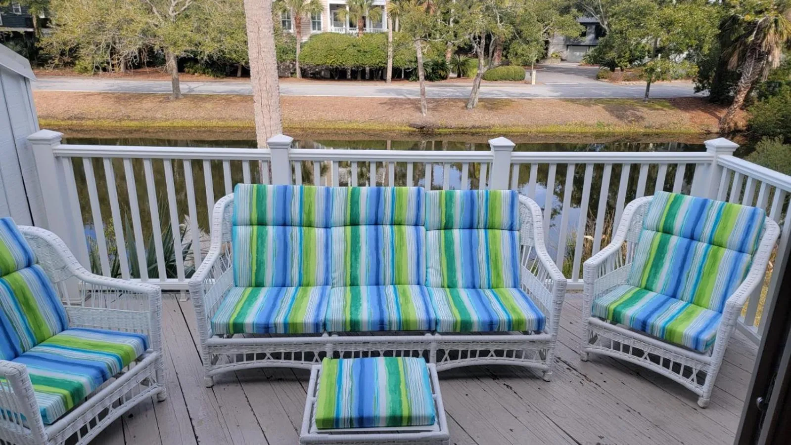 Balcony/Terrace in Elegant 3 BR 3 BA Wild Dunes Gated Resort Villa with 2 Golf Courses, Beach and Pool