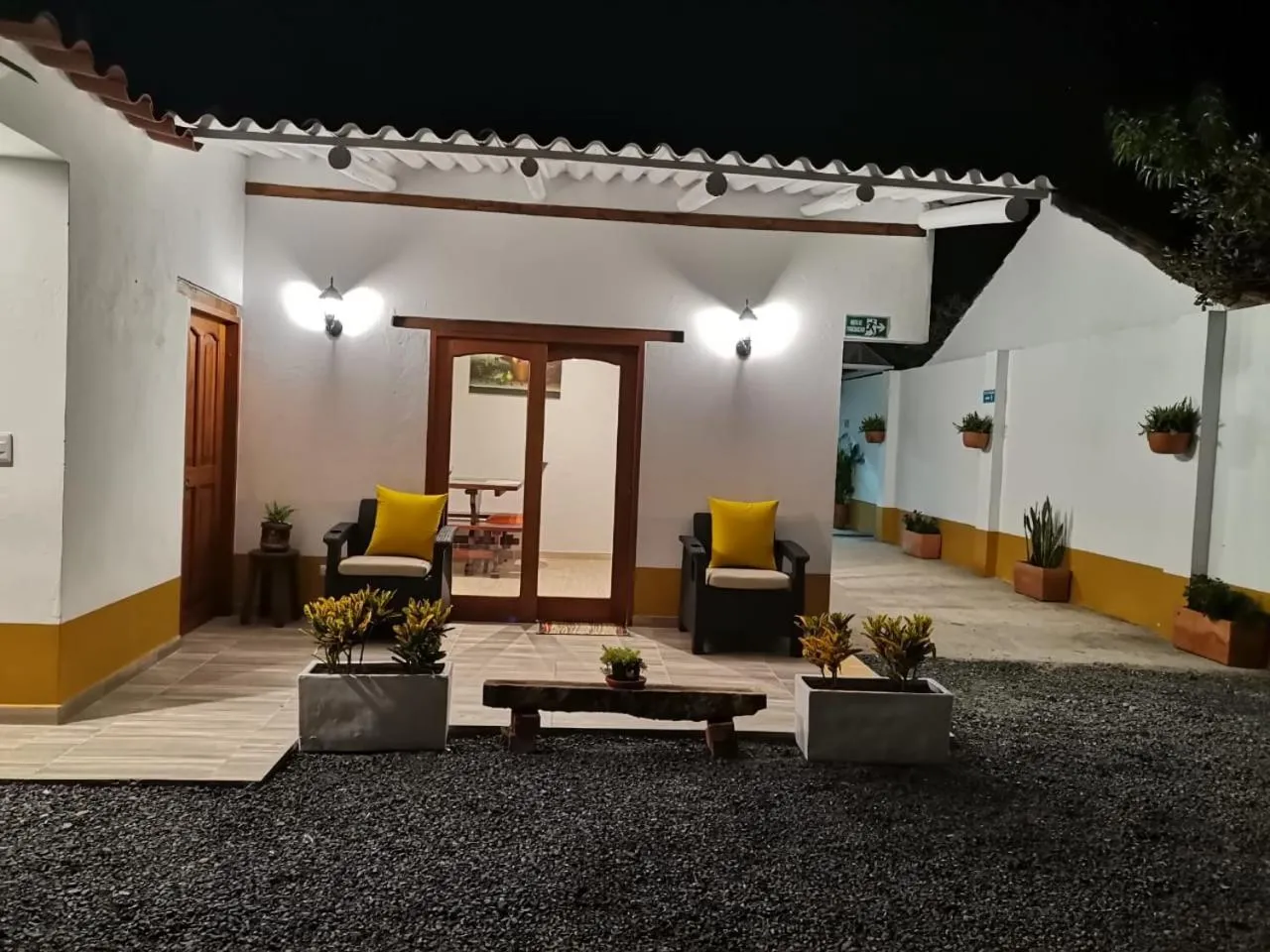 Patio in Hospedaje Casa Santa Isabel
