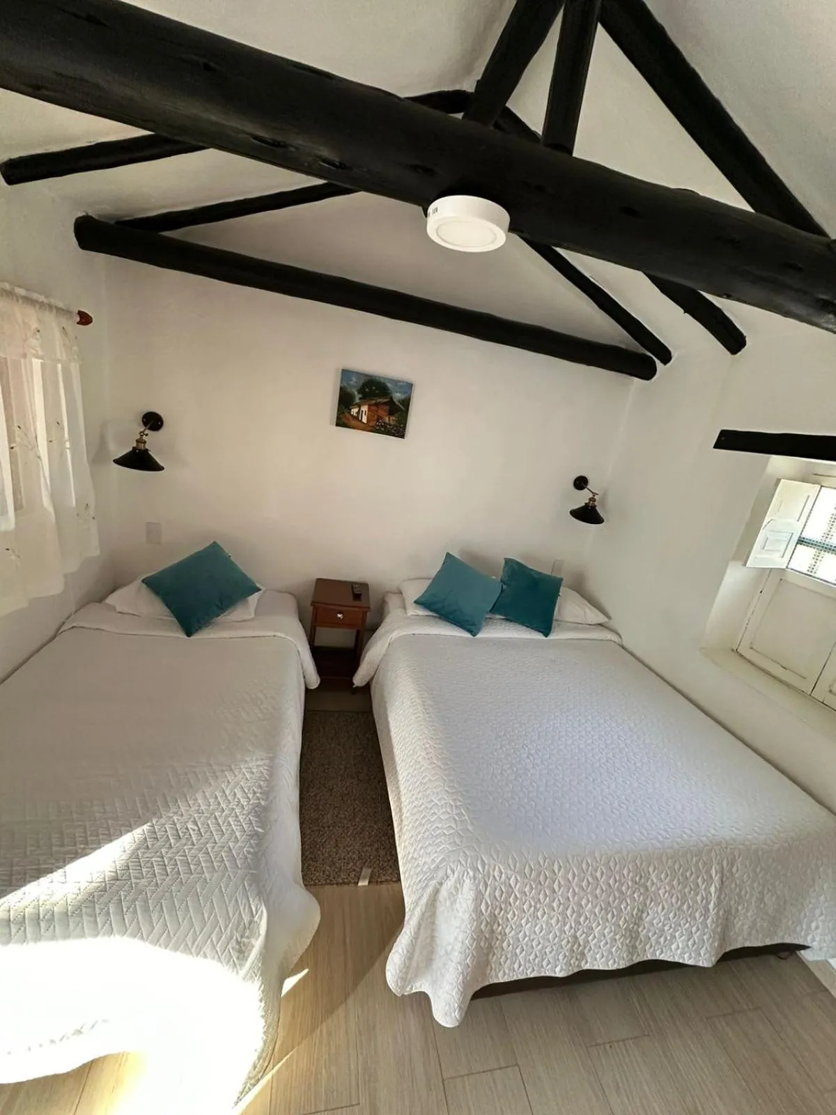 Bed in Hospedaje Casa Santa Isabel